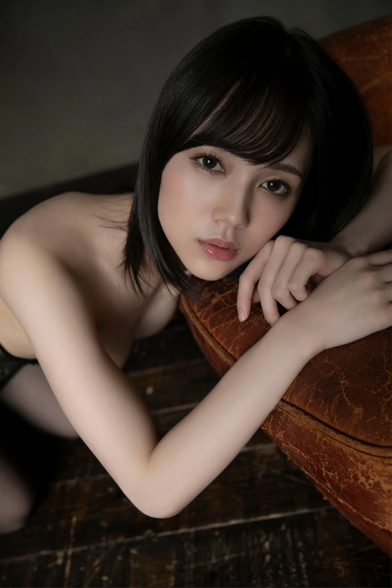 Remu Suzumori 涼森れむ, 日本一美しいヘアヌード Black Ver. Vol.01