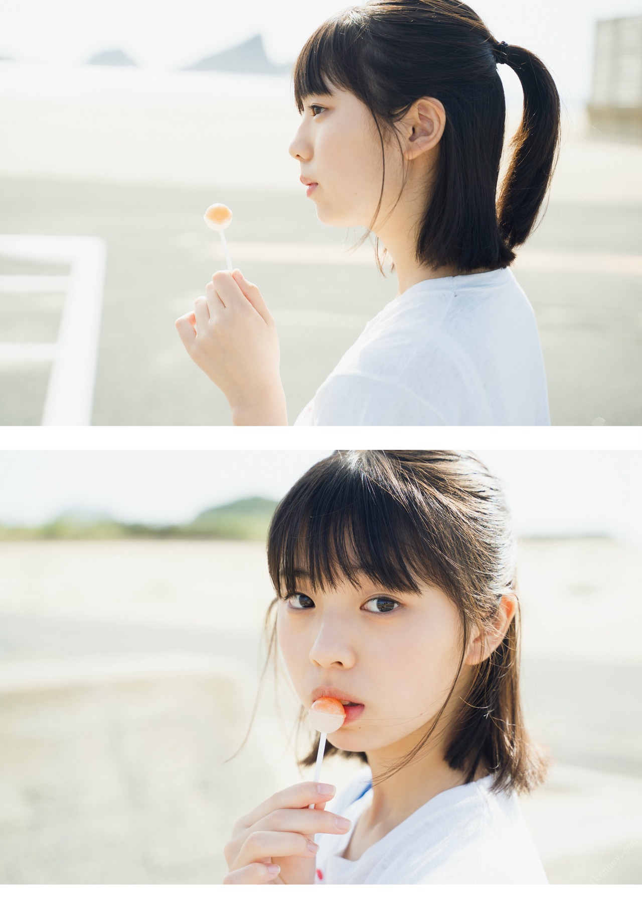 Hina Kikuchi 菊地姫奈, 1st写真集 はばたき Set.04