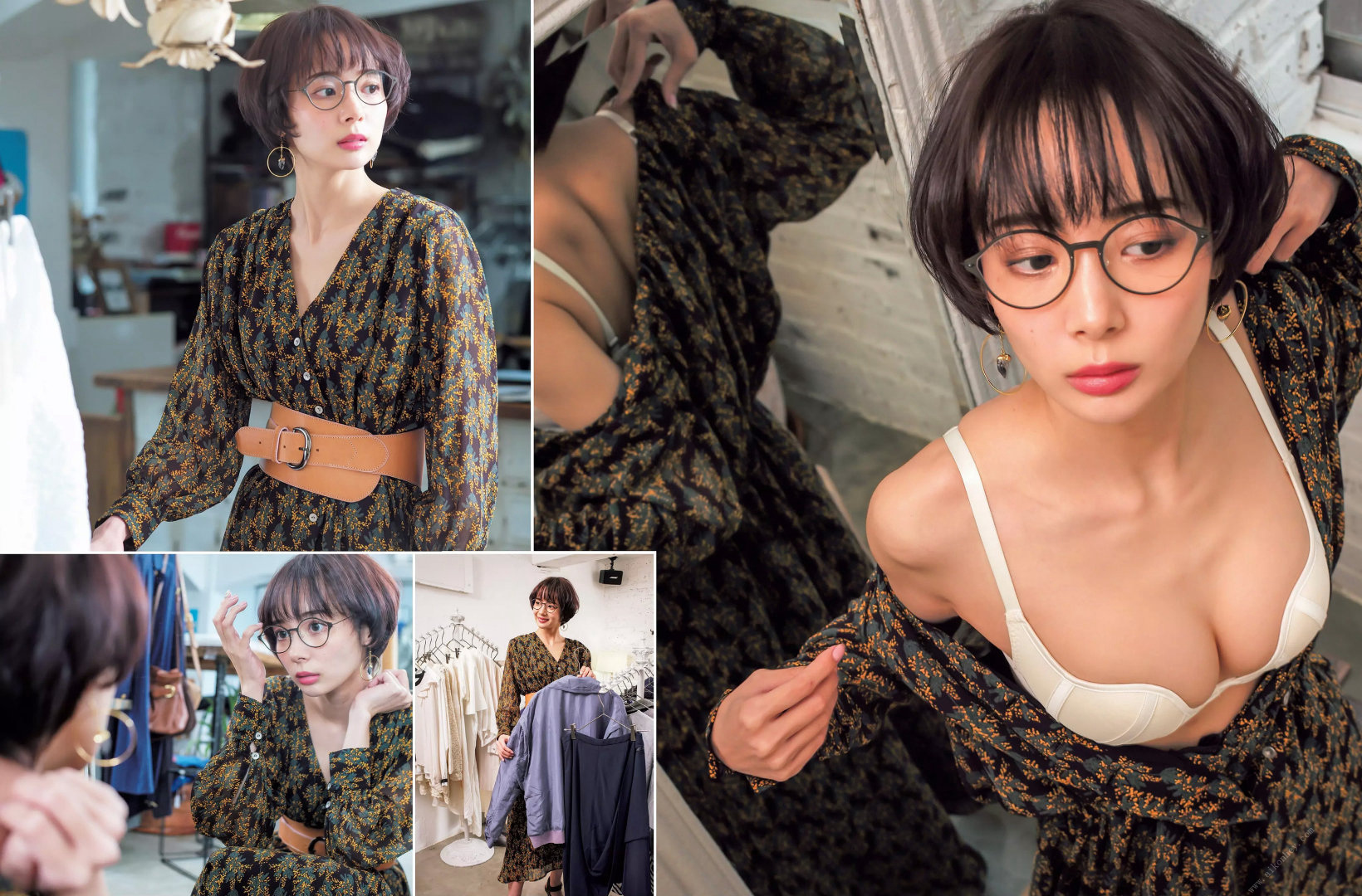 Sayaka Okada 岡田紗佳, 週プレ Photo Book 「桃一色」 Set.03