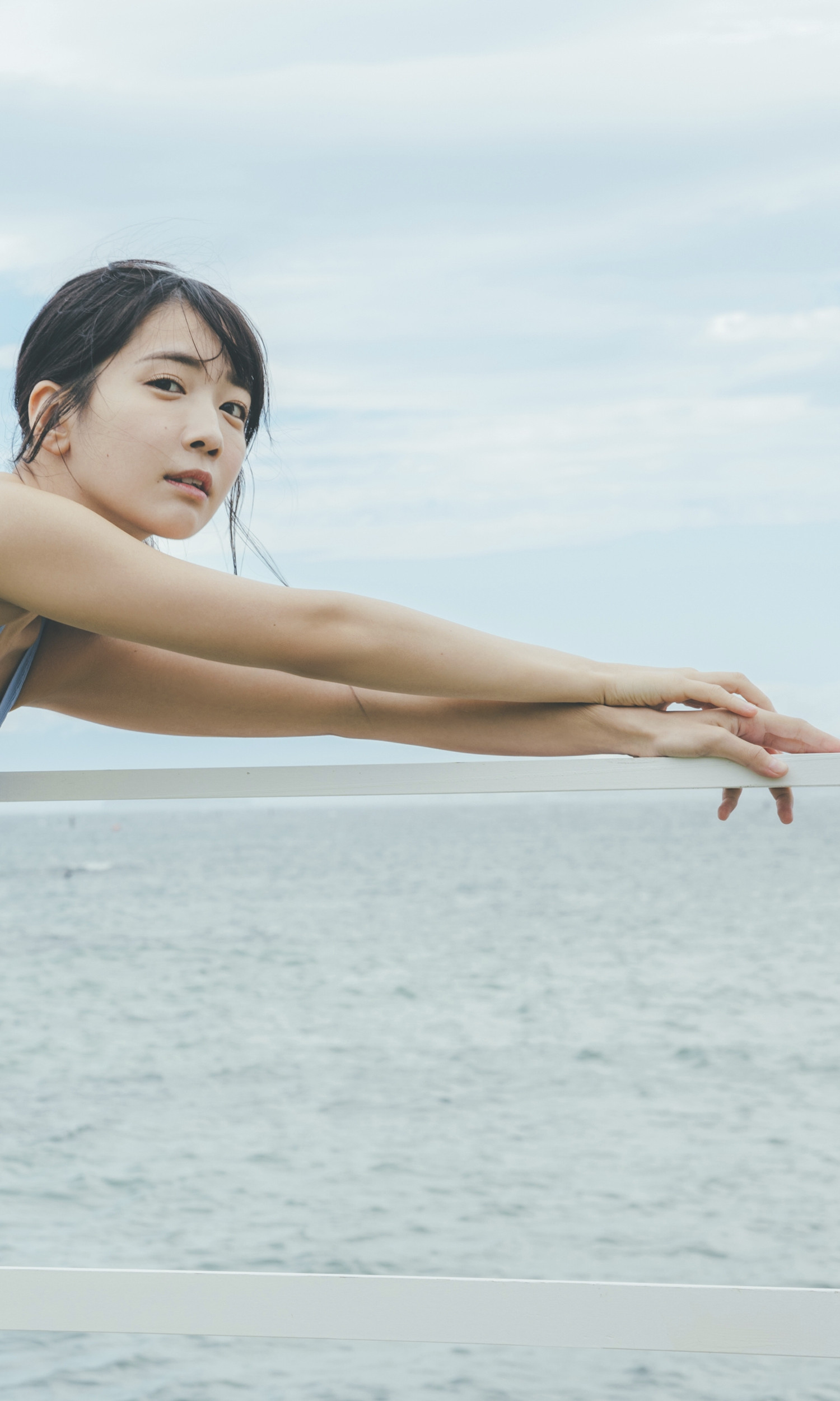 Amau Kisumi 天羽希純, 週プレ Photo Book 「絶好調」 Set.01