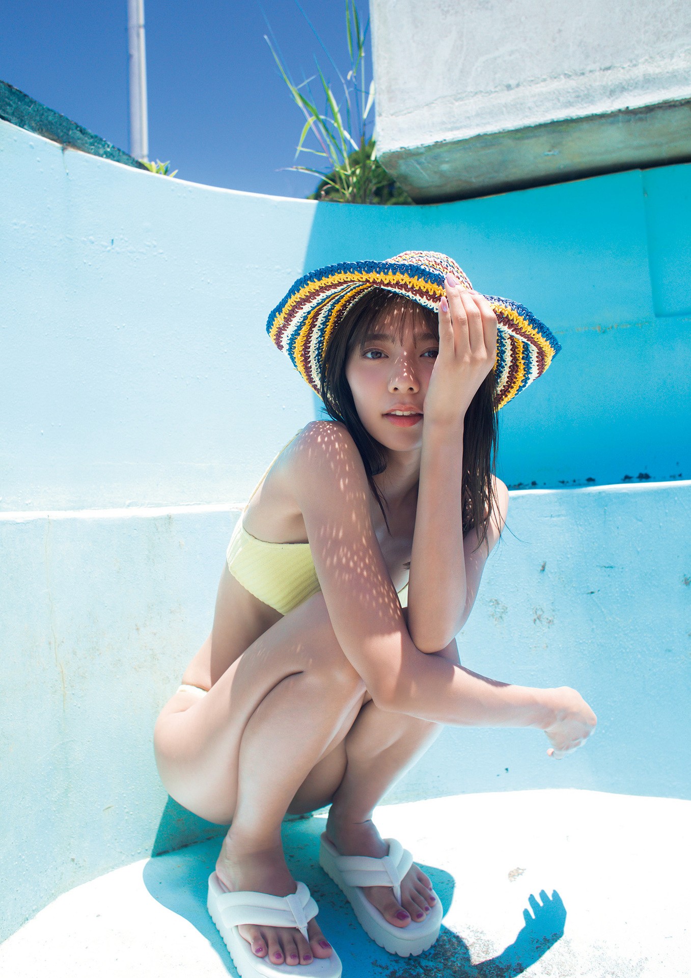 Asuka Kawazu 川津明日香, ファースト写真集 「明日から。」 Set.01