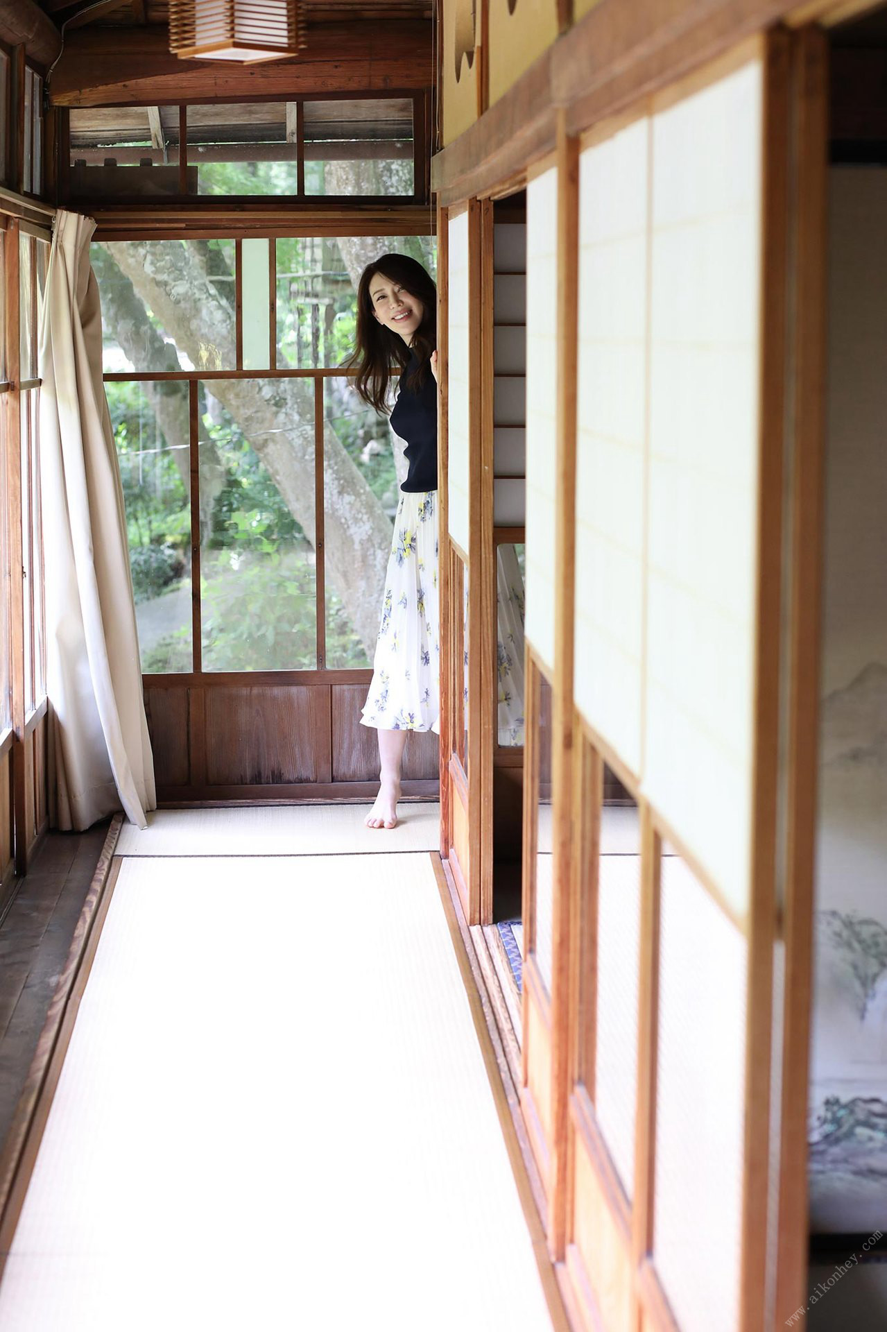 Kazuko Iwamoto 岩本和子, 週刊ポストデジタル写真集 「いけない旅情」 Set.02