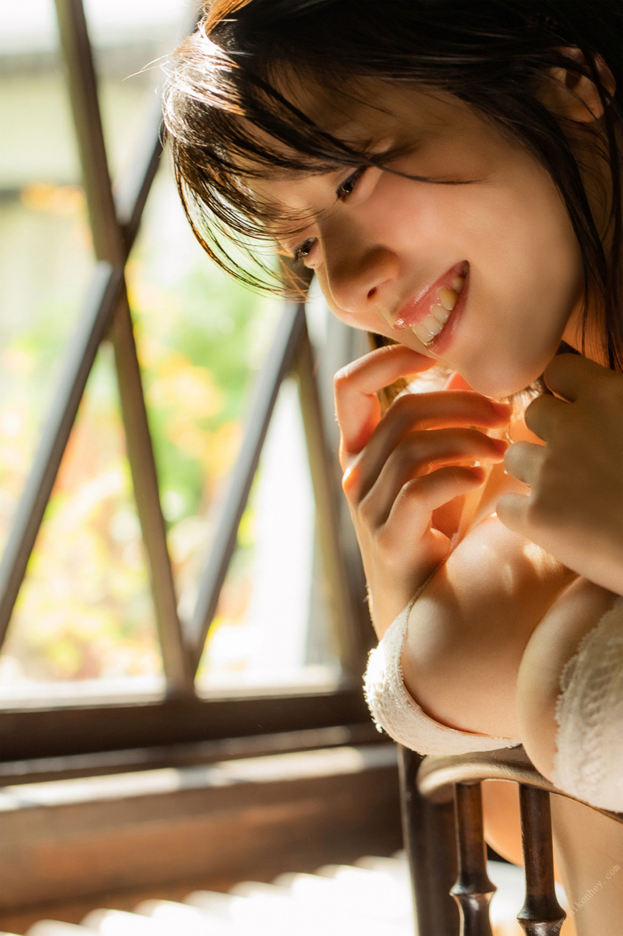 Kana Yamada 山田かな, 週刊現代デジタル写真集 「ＫＡＮＡ　官能ＢＬＡＣＫ」 Set.02