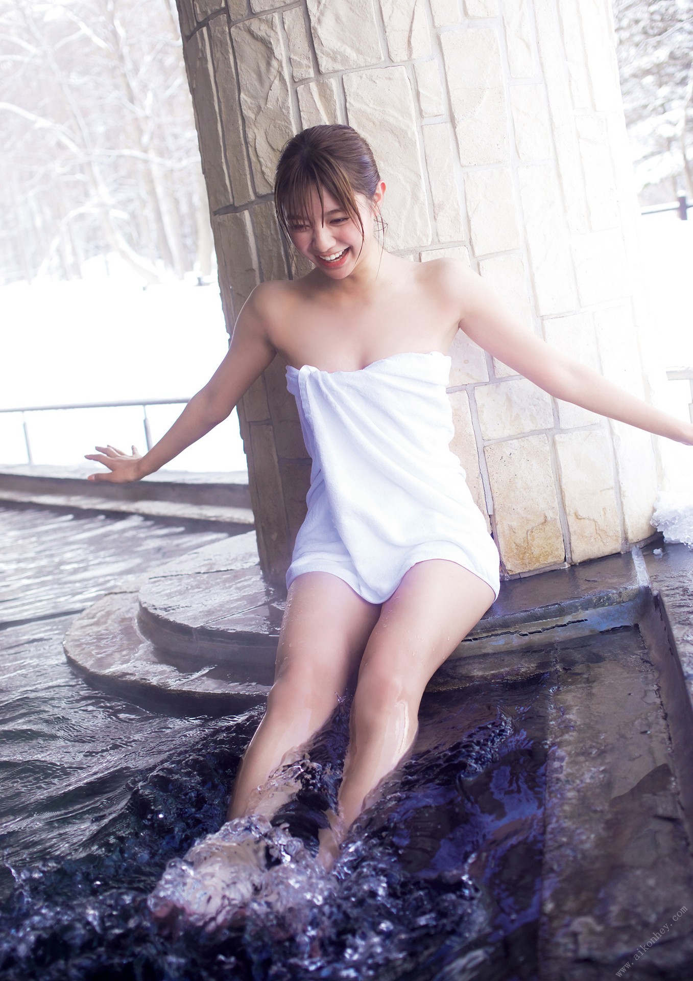 Asuka Kawazu 川津明日香, ファースト写真集 「明日から。」 Set.02