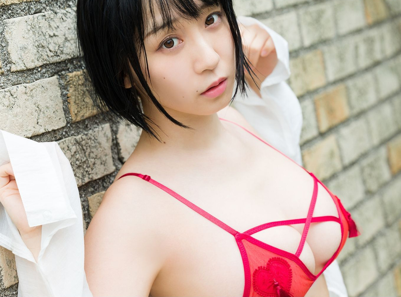 Moe Iori 伊織もえ, 写真集 「100回目、しよ」 Set.01