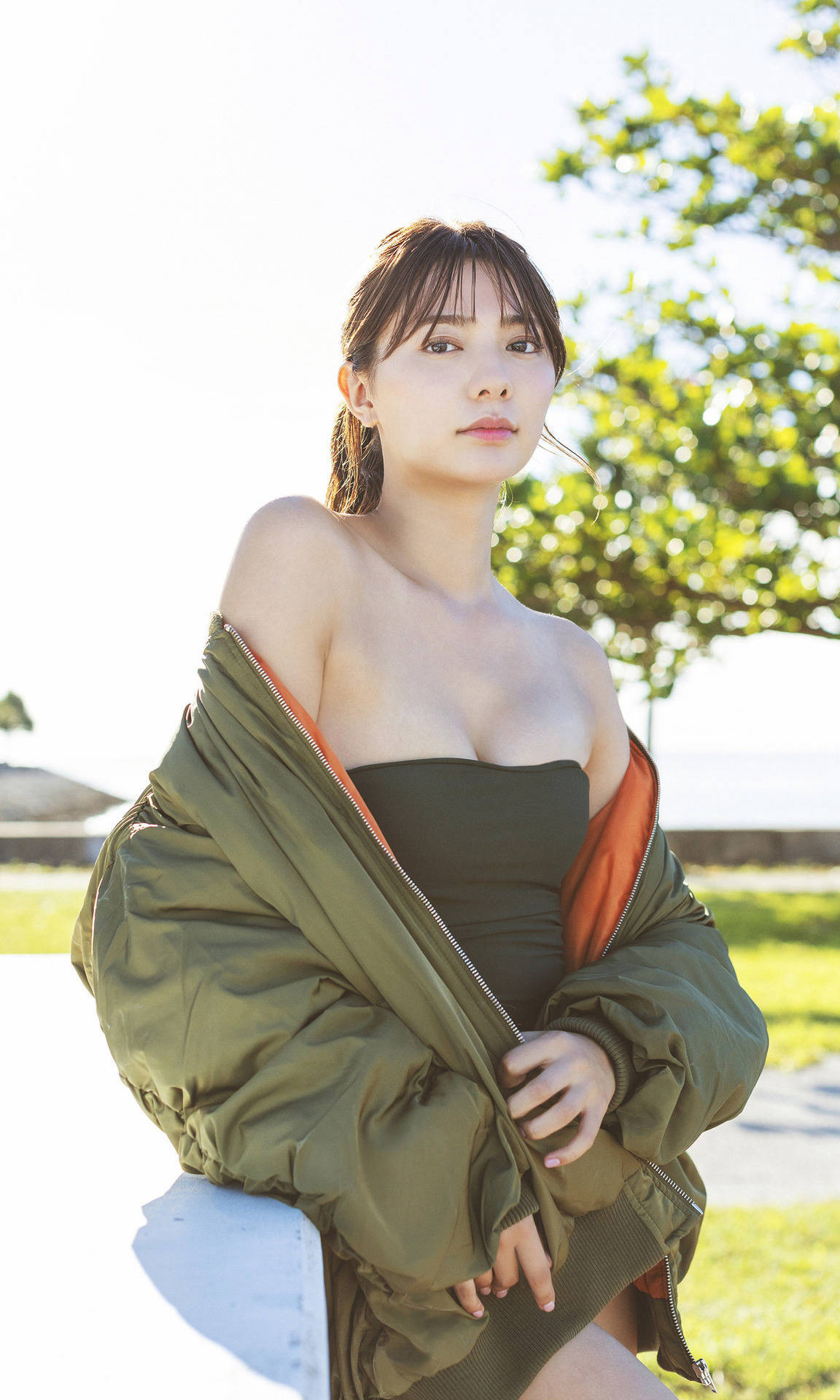 Asuka Kawazu 川津明日香, 写真集 「冬に咲くWinter Flower」 Set.04