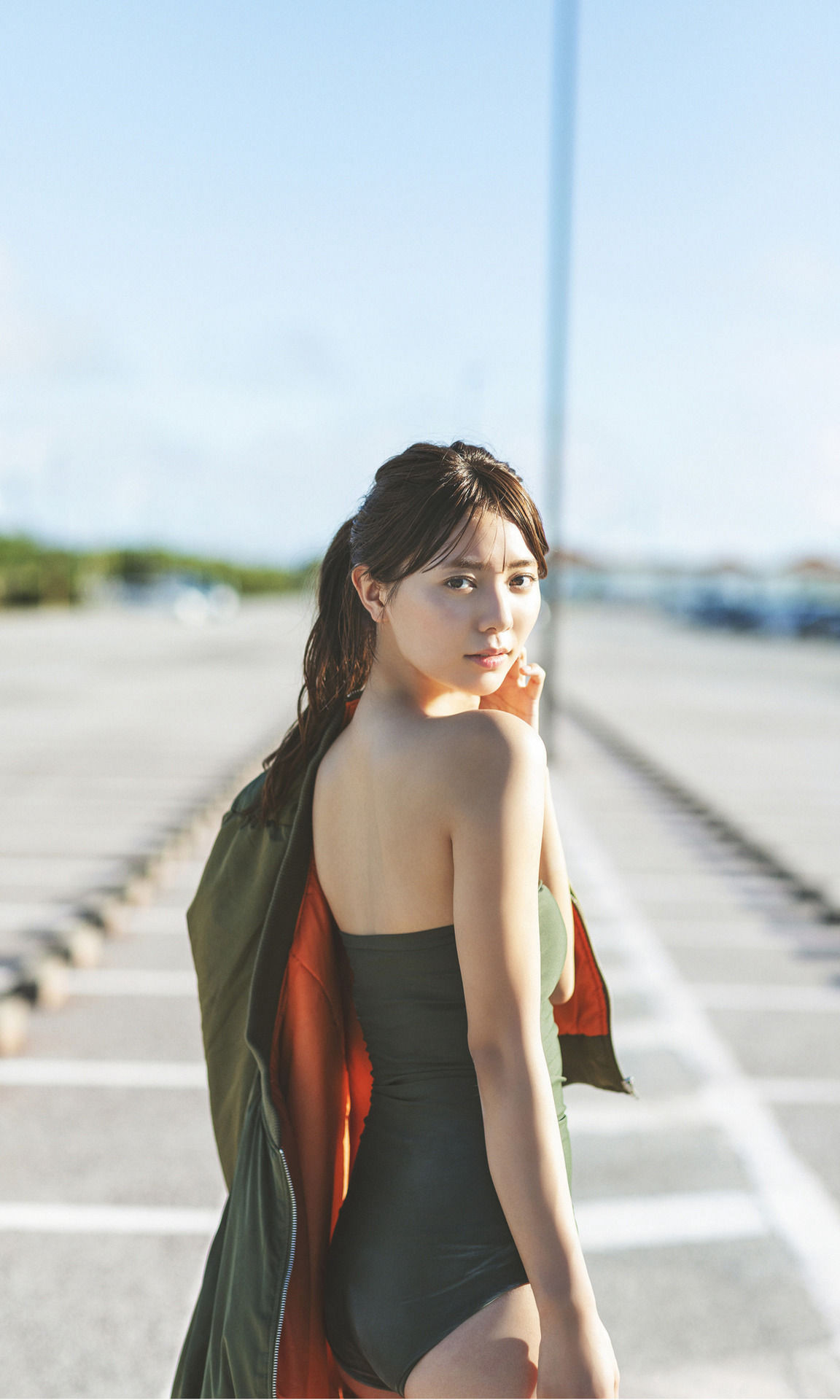 Asuka Kawazu 川津明日香, 写真集 「冬に咲くWinter Flower」 Set.04