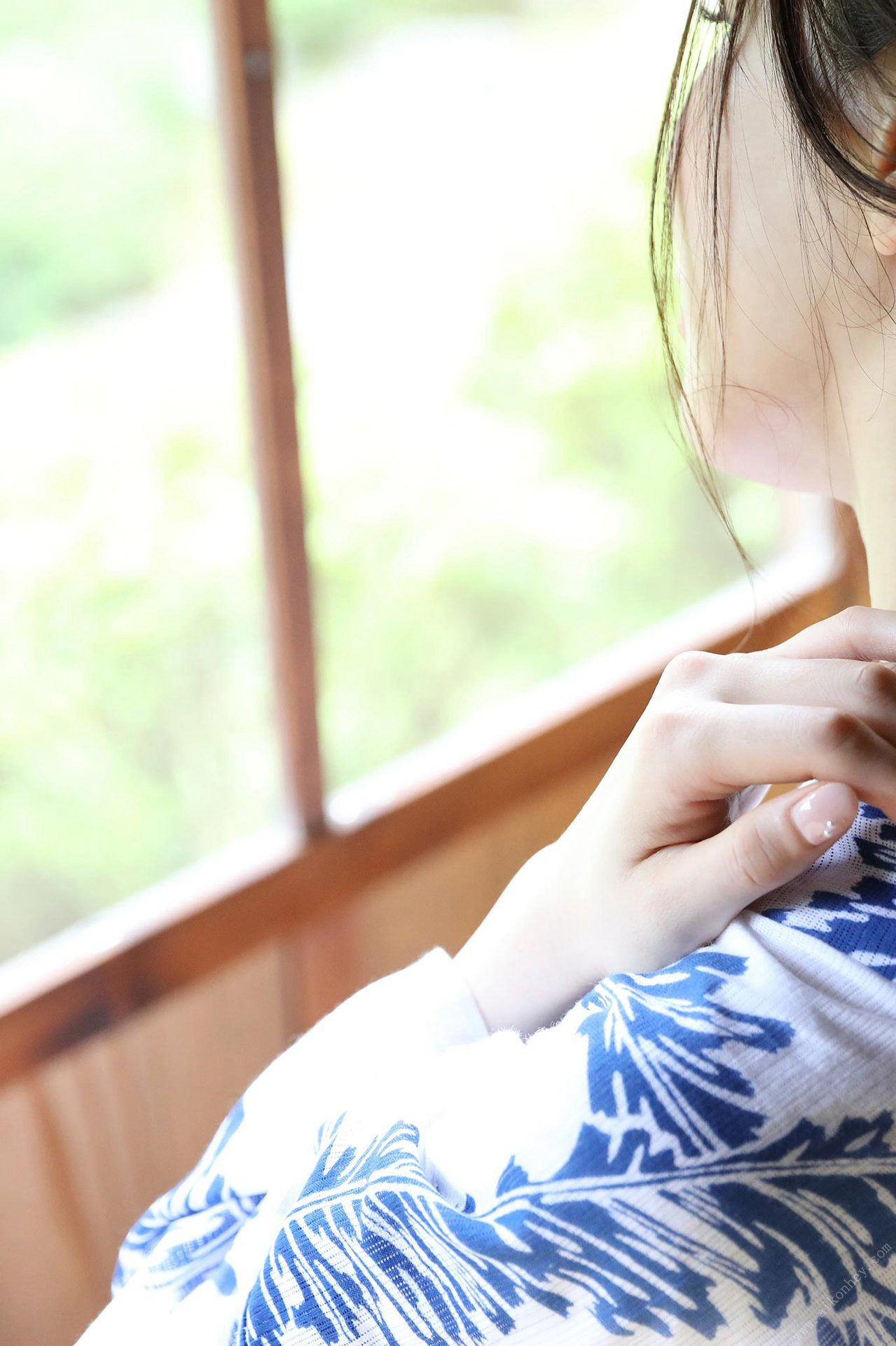 Kazuko Iwamoto 岩本和子, 週刊ポストデジタル写真集 「いけない旅情」 Set.02