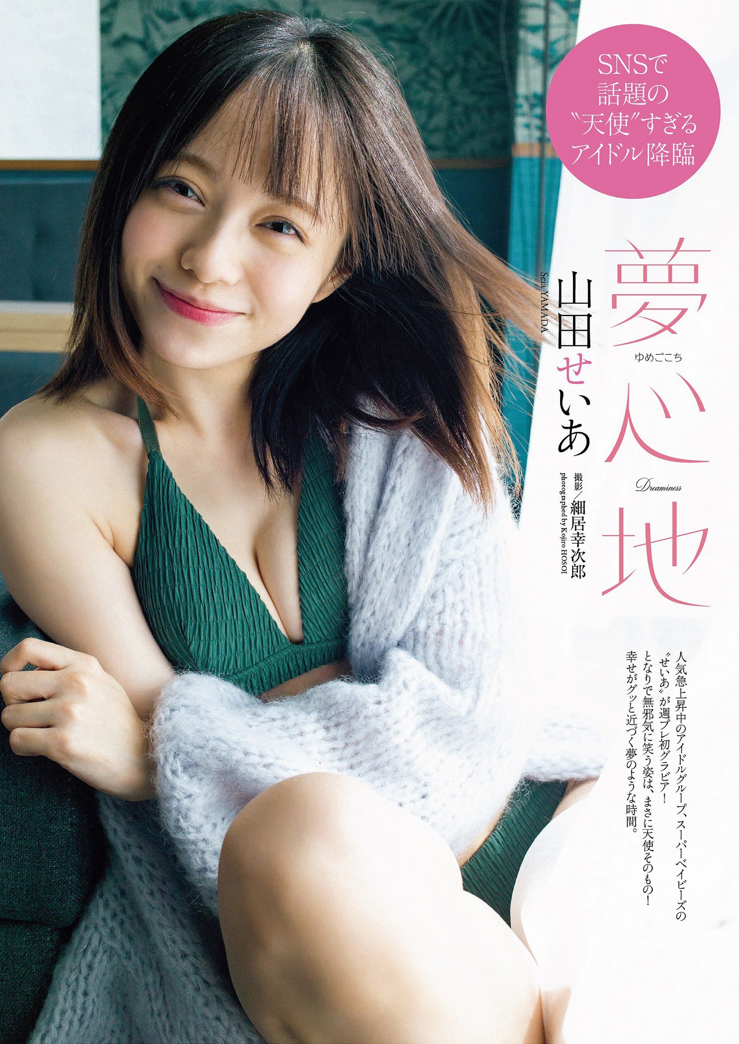 Seia Yamada 山田せいあ, Weekly Playboy 2023 No.08 (週刊プレイボーイ 2023年8号)