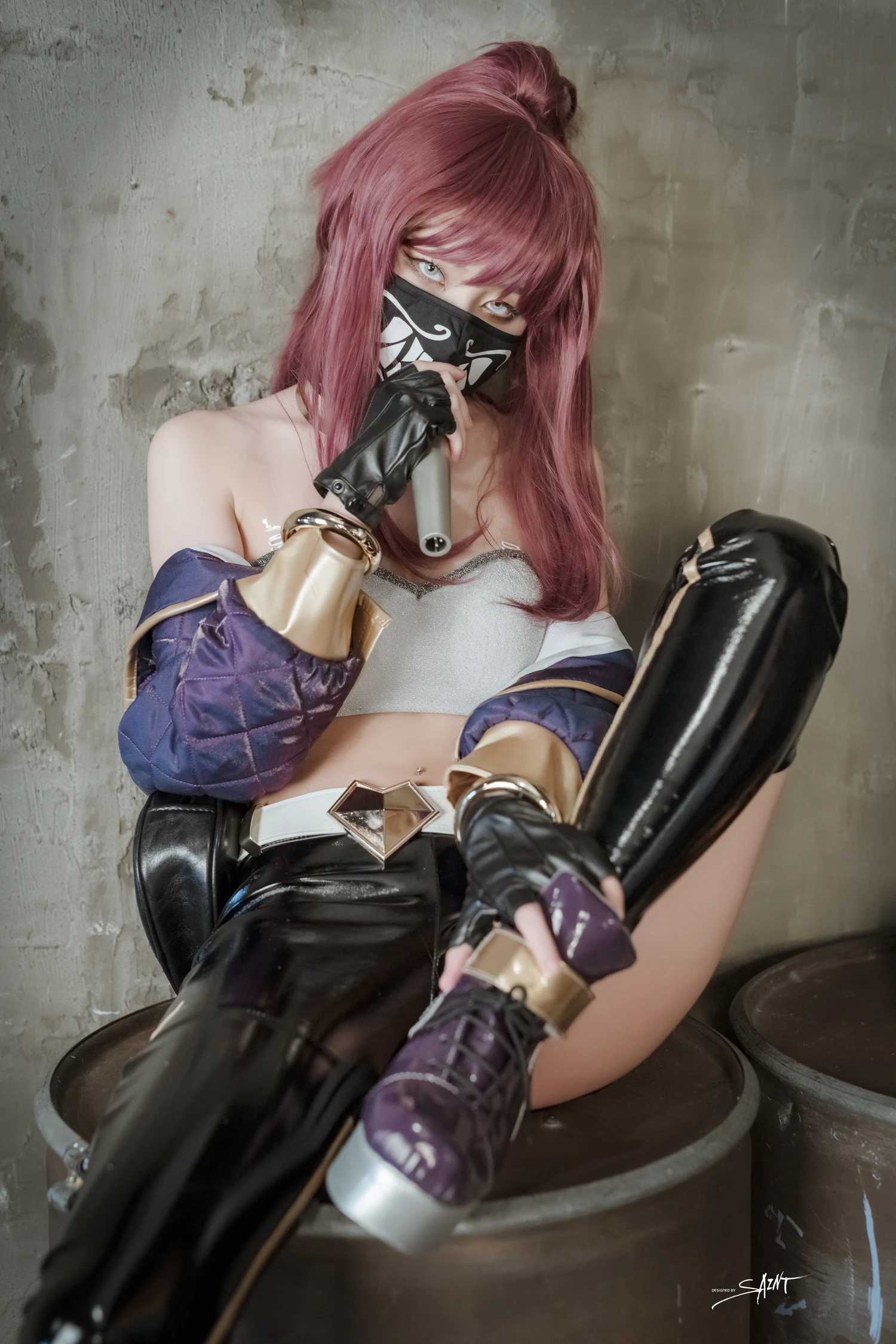 Yuna 유나, [SAINT Photolife] KDA Akali
