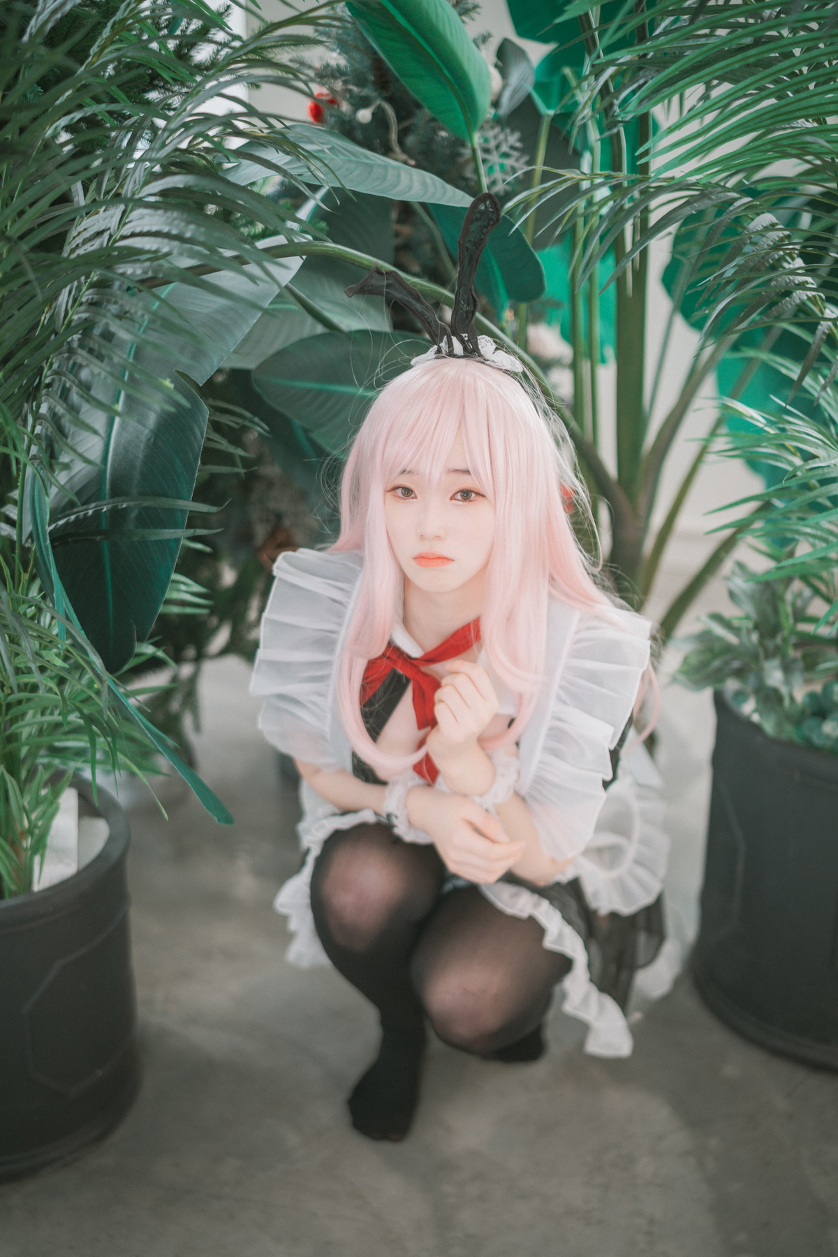 Bambi 밤비, [DJAWA] Sheer Bunny Maid
