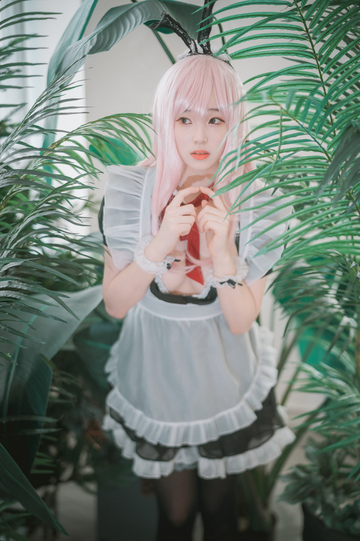 Bambi 밤비, [DJAWA] Sheer Bunny Maid