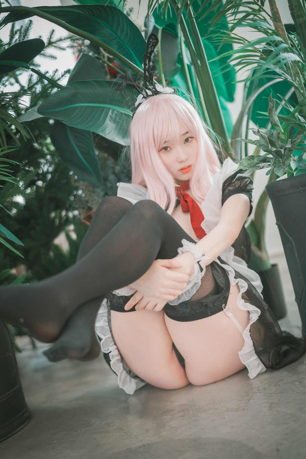 Bambi 밤비, [DJAWA] Sheer Bunny Maid