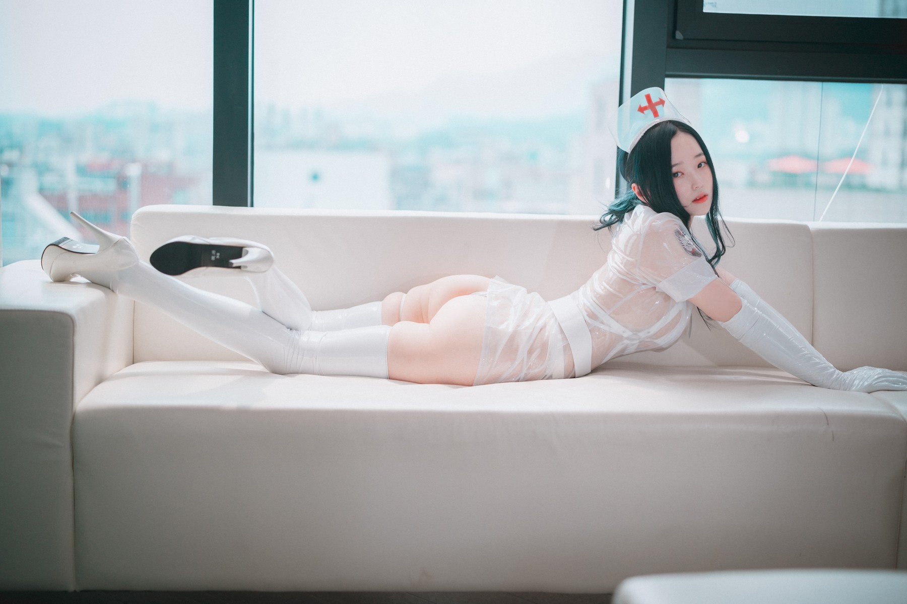 Bambi 밤비, [DJAWA] Nurse Nation White Ver. Set.01
