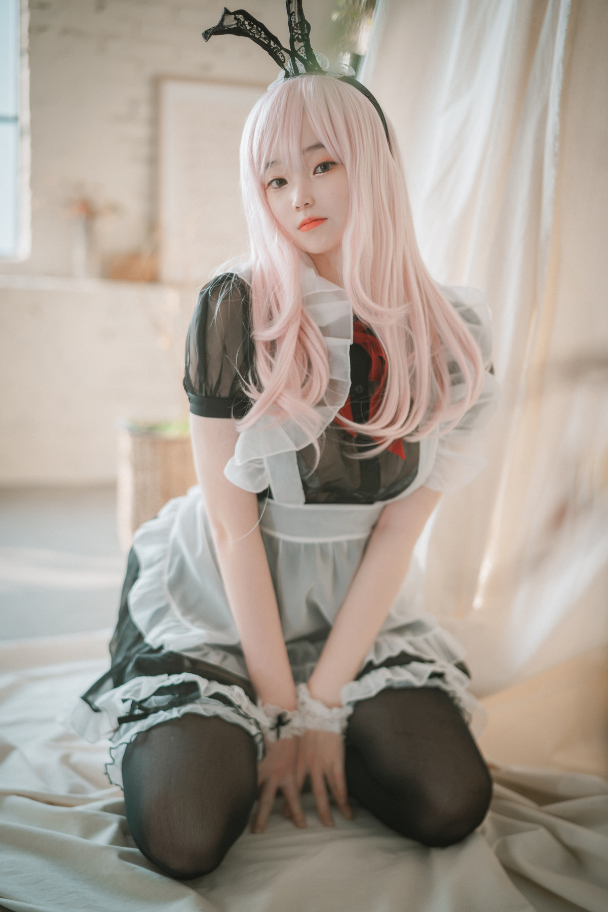 Bambi 밤비, [DJAWA] Sheer Bunny Maid