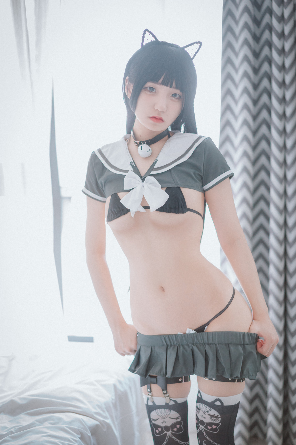 Jeong Jenny 정제니, [DJAWA] Katzenmädchen in Schuluniform
