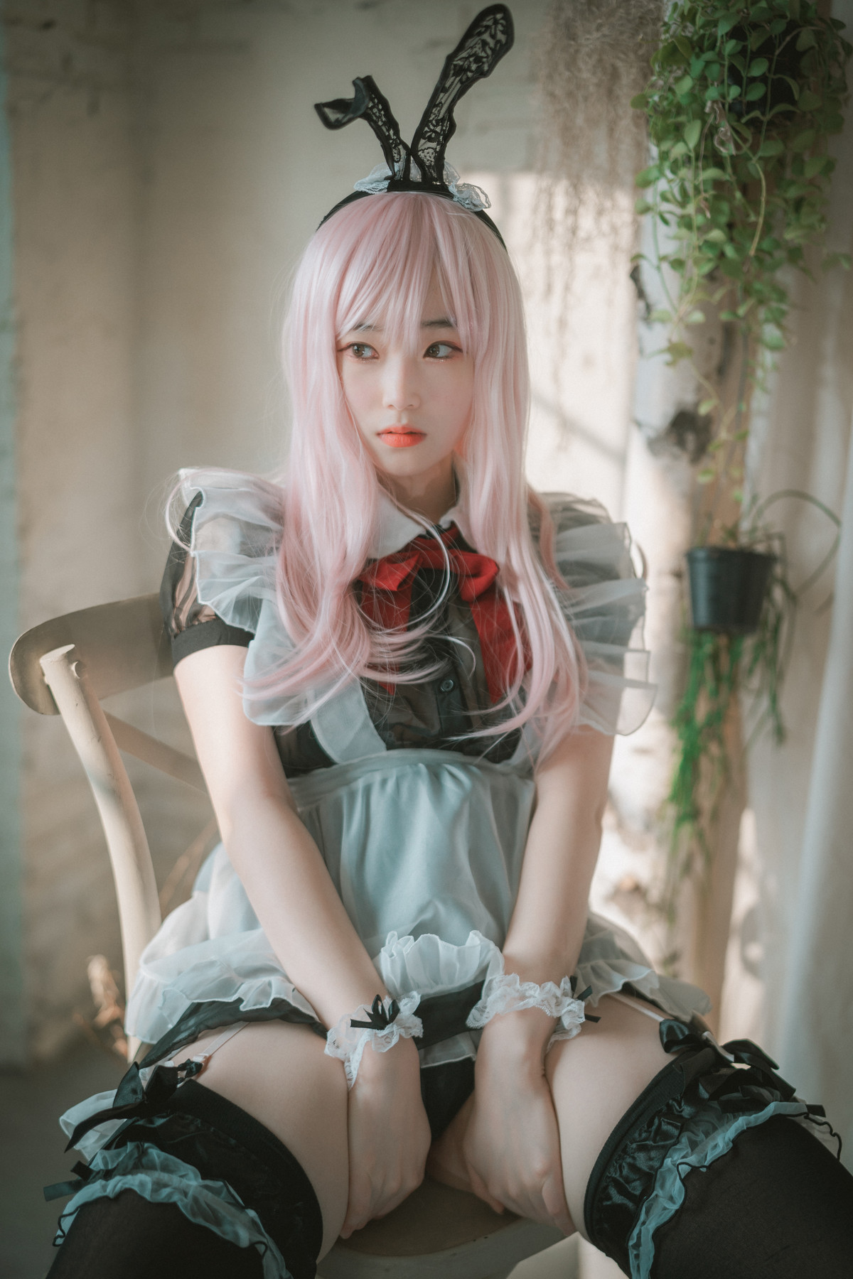 Bambi 밤비, [DJAWA] Sheer Bunny Maid