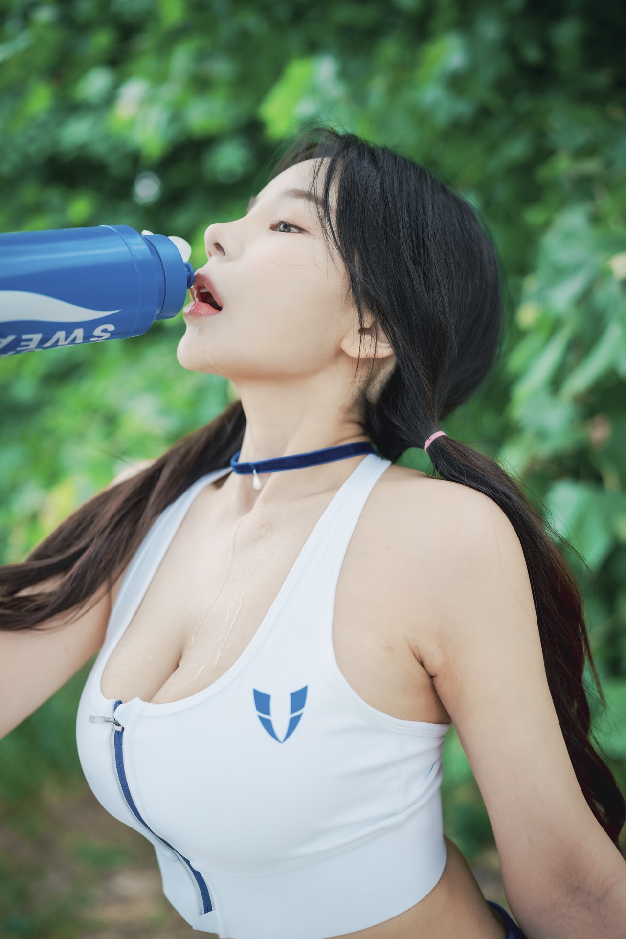 Zzyuri 쮸리, [SAINT Photolife] Loose and Tight Refreshing Blue Set.01