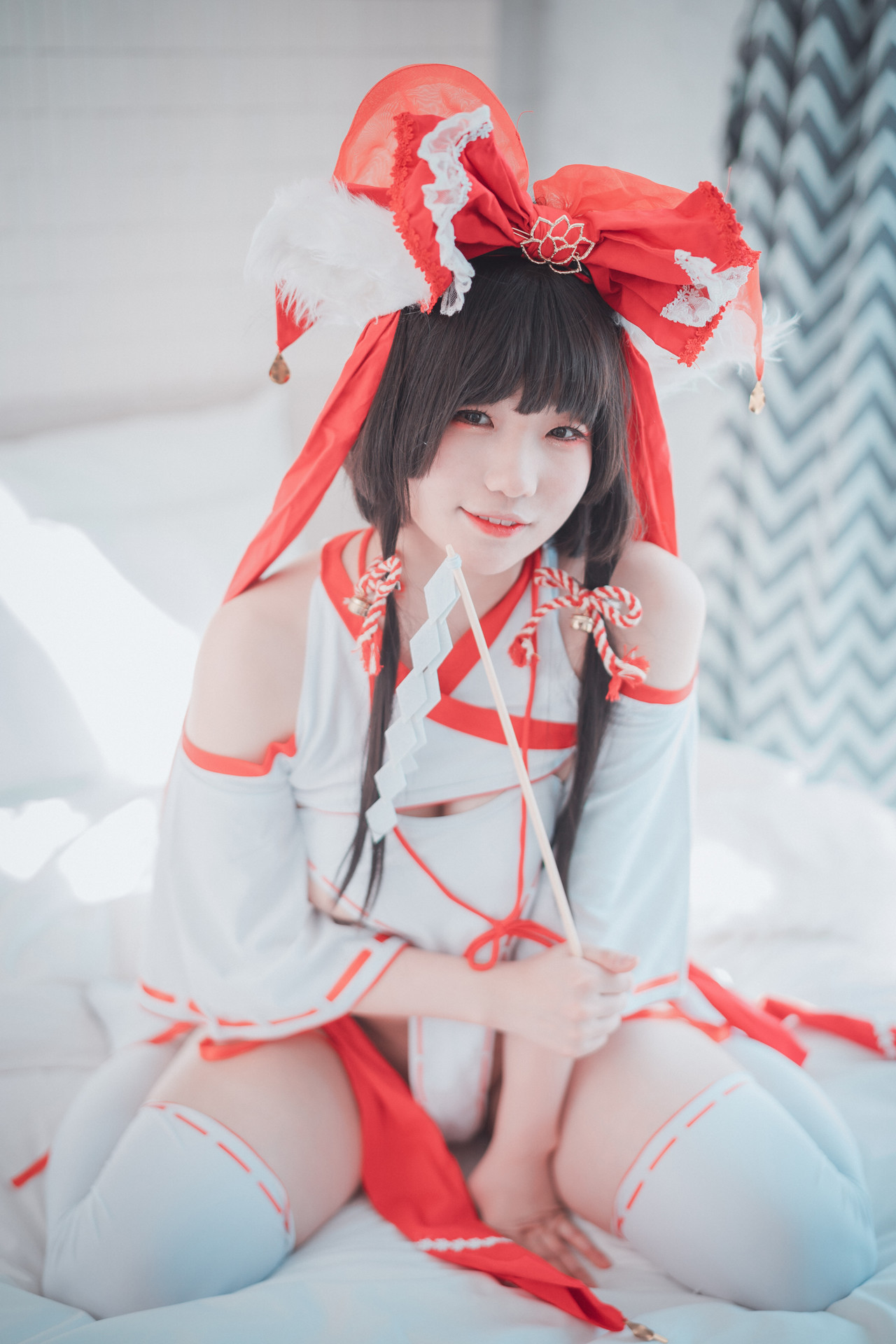 Mimmi 밈미, [DJAWA] Kitsune Miko A.Ver