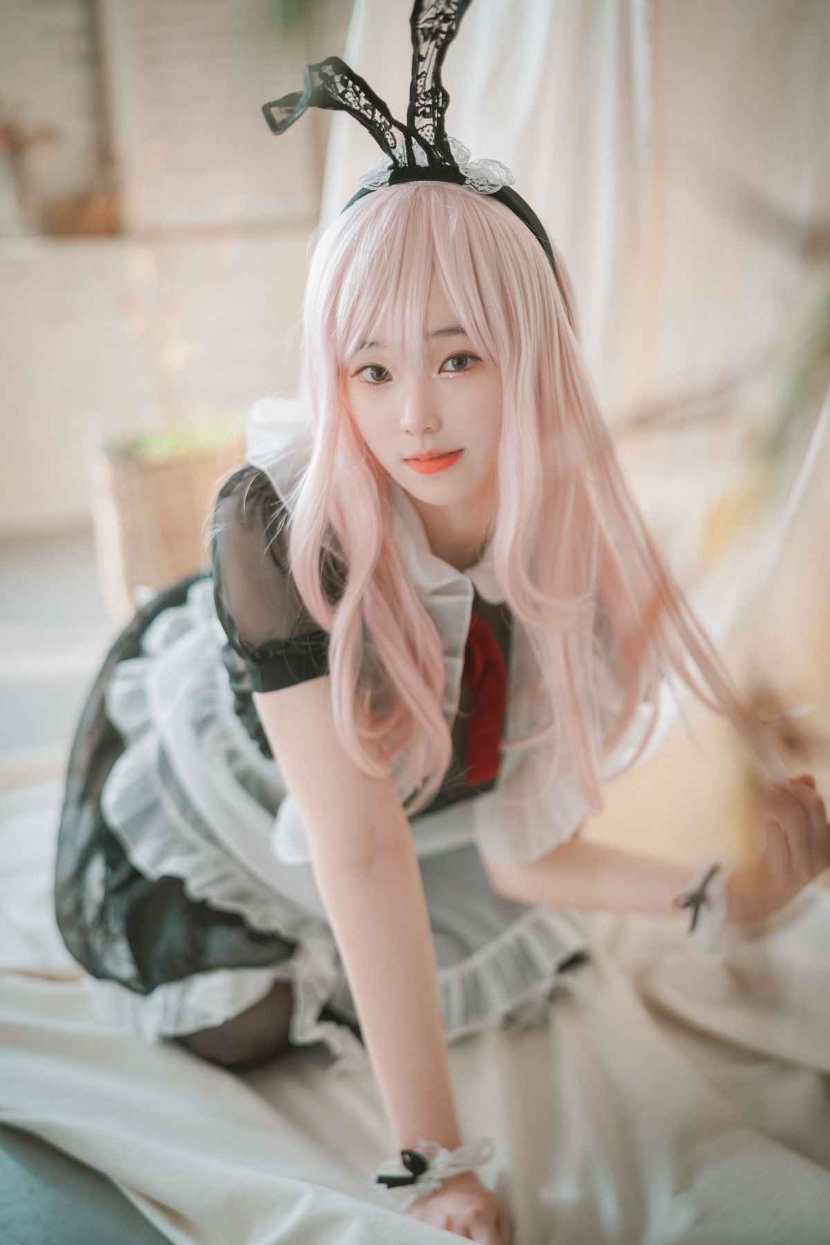 Bambi 밤비, [DJAWA] Sheer Bunny Maid