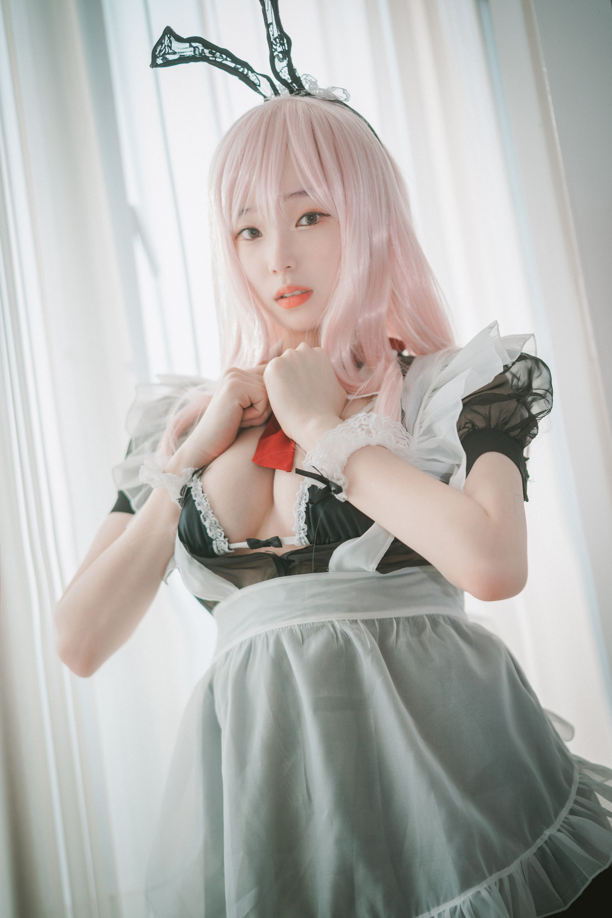 Bambi 밤비, [DJAWA] Sheer Bunny Maid