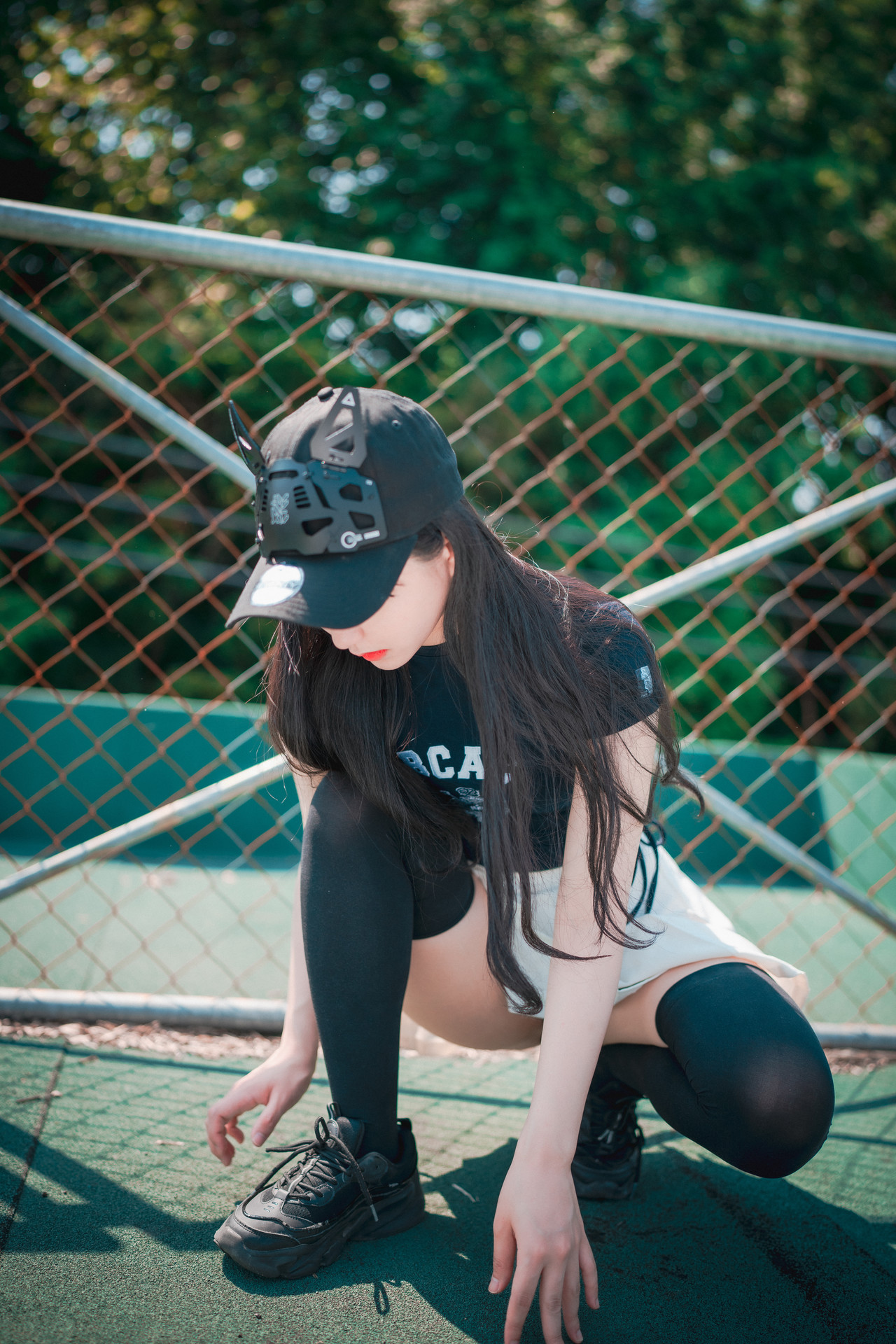 Jeong Jenny 정제니, [DJAWA] Classic Athletic Girl in Navy Blue Set.01
