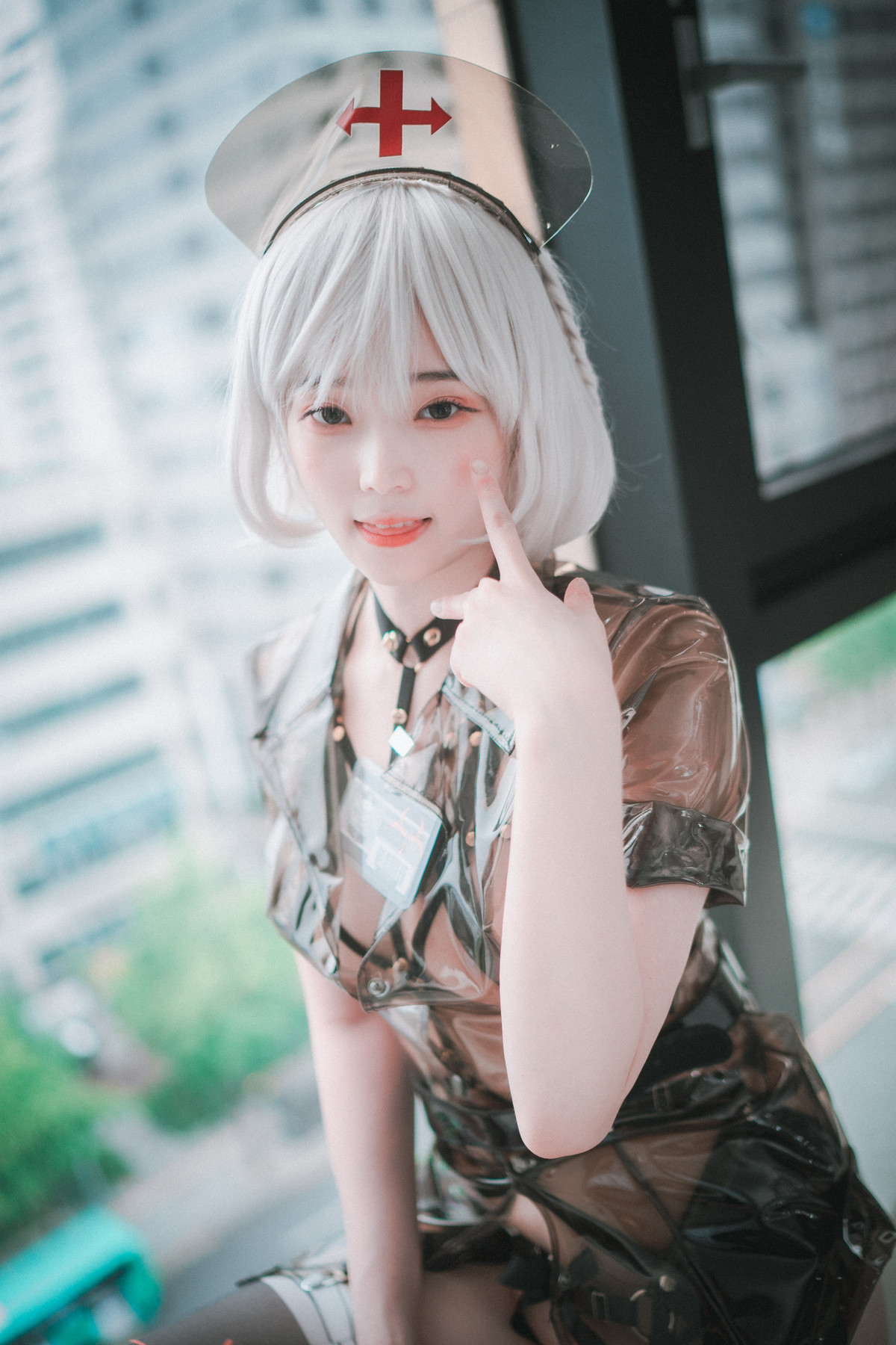 Bambi 밤비, [DJAWA] Nurse Nation (Black ver) Set.01