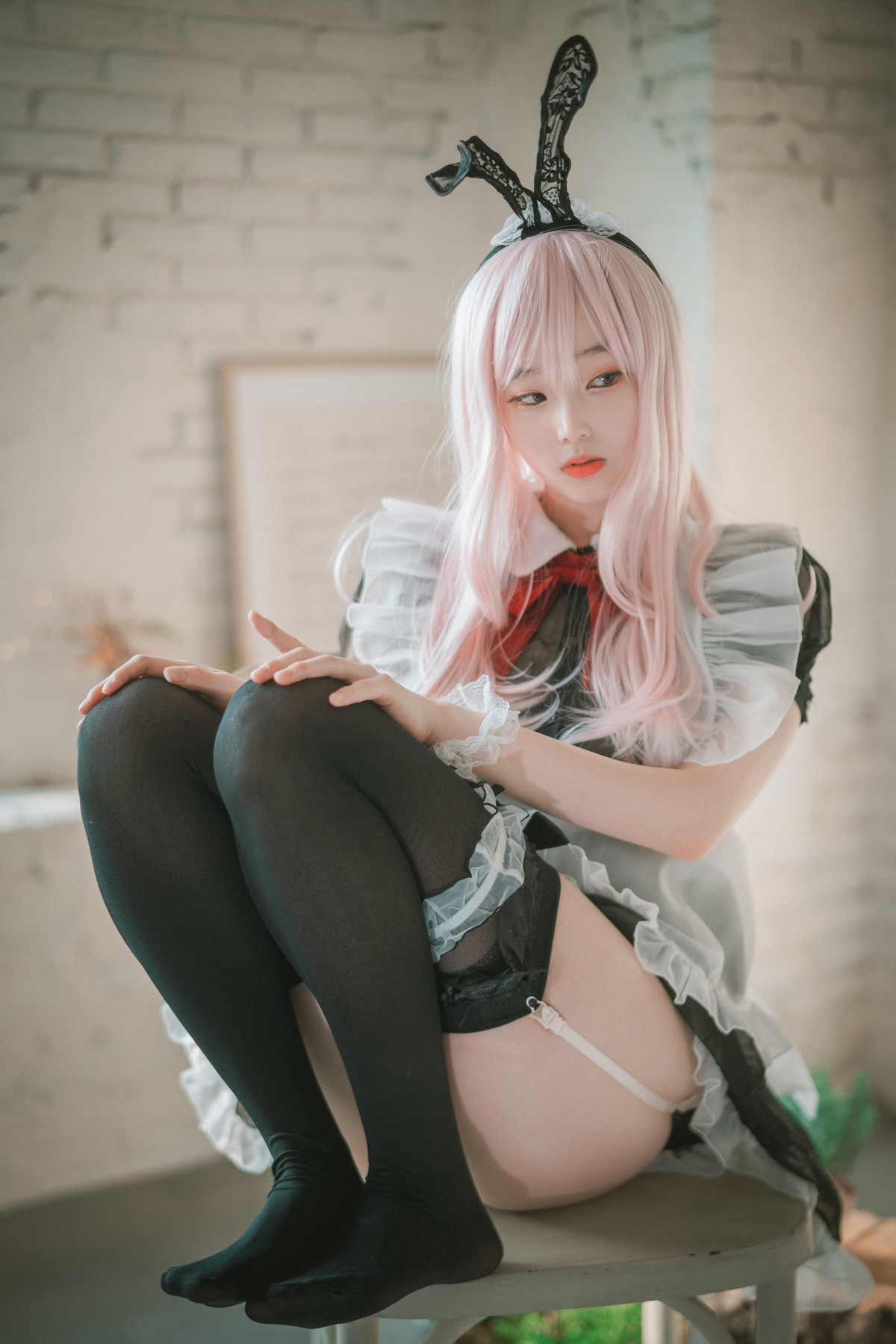 Bambi 밤비, [DJAWA] Sheer Bunny Maid