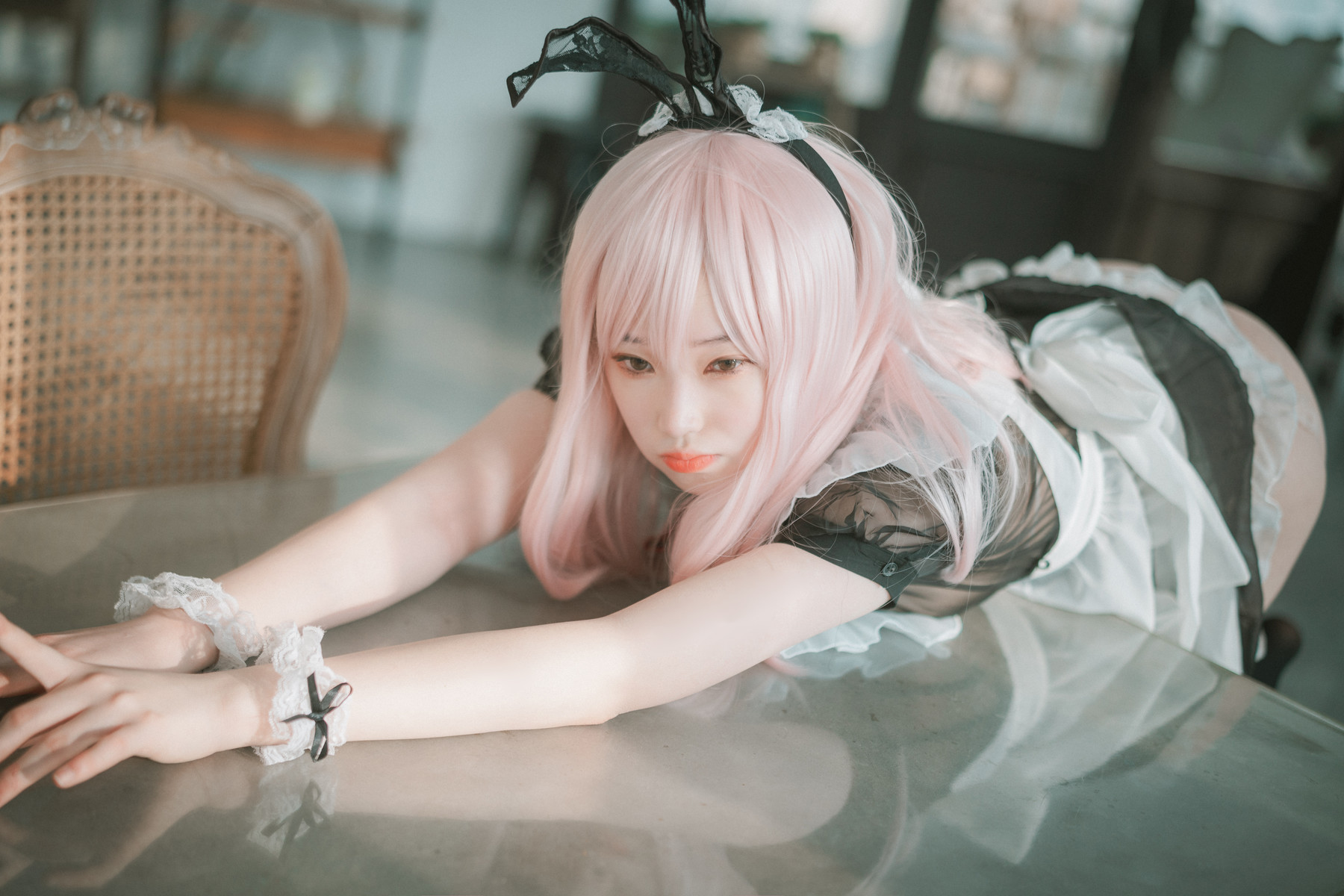 Bambi 밤비, [DJAWA] Sheer Bunny Maid