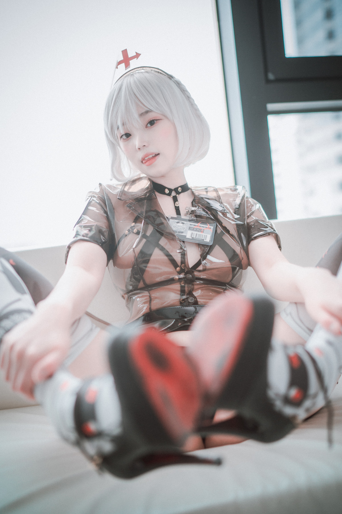 Bambi 밤비, [DJAWA] Nurse Nation (Black ver) Set.01