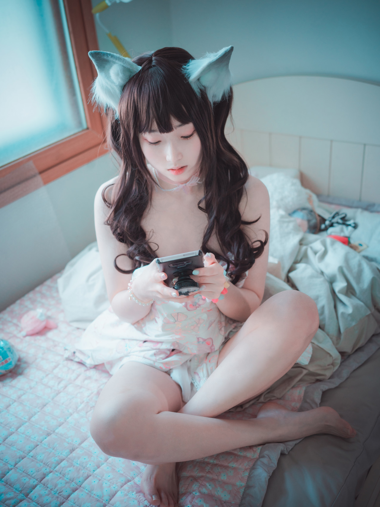 Bambi 밤비, [DJAWA] The cat I picked up turned into a girl Set.02