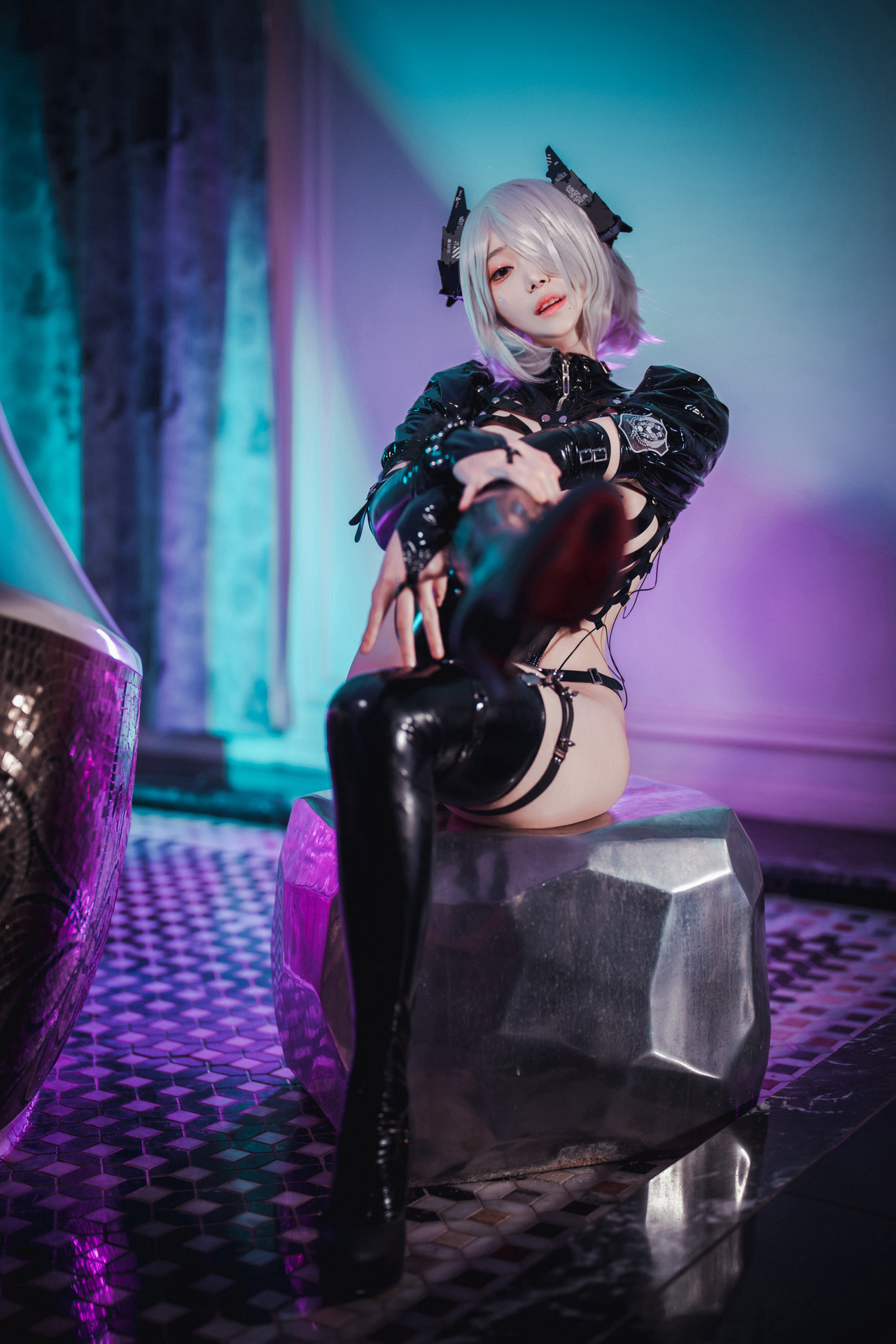 Bambi 밤비, [DJAWA] Succubus 2B Set.01