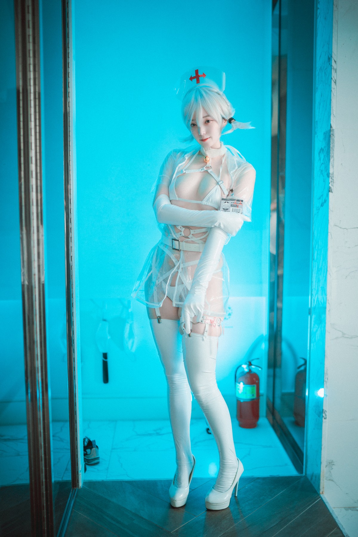 Bambi 밤비, [DJAWA] Nurse Nation White Ver. Set.02