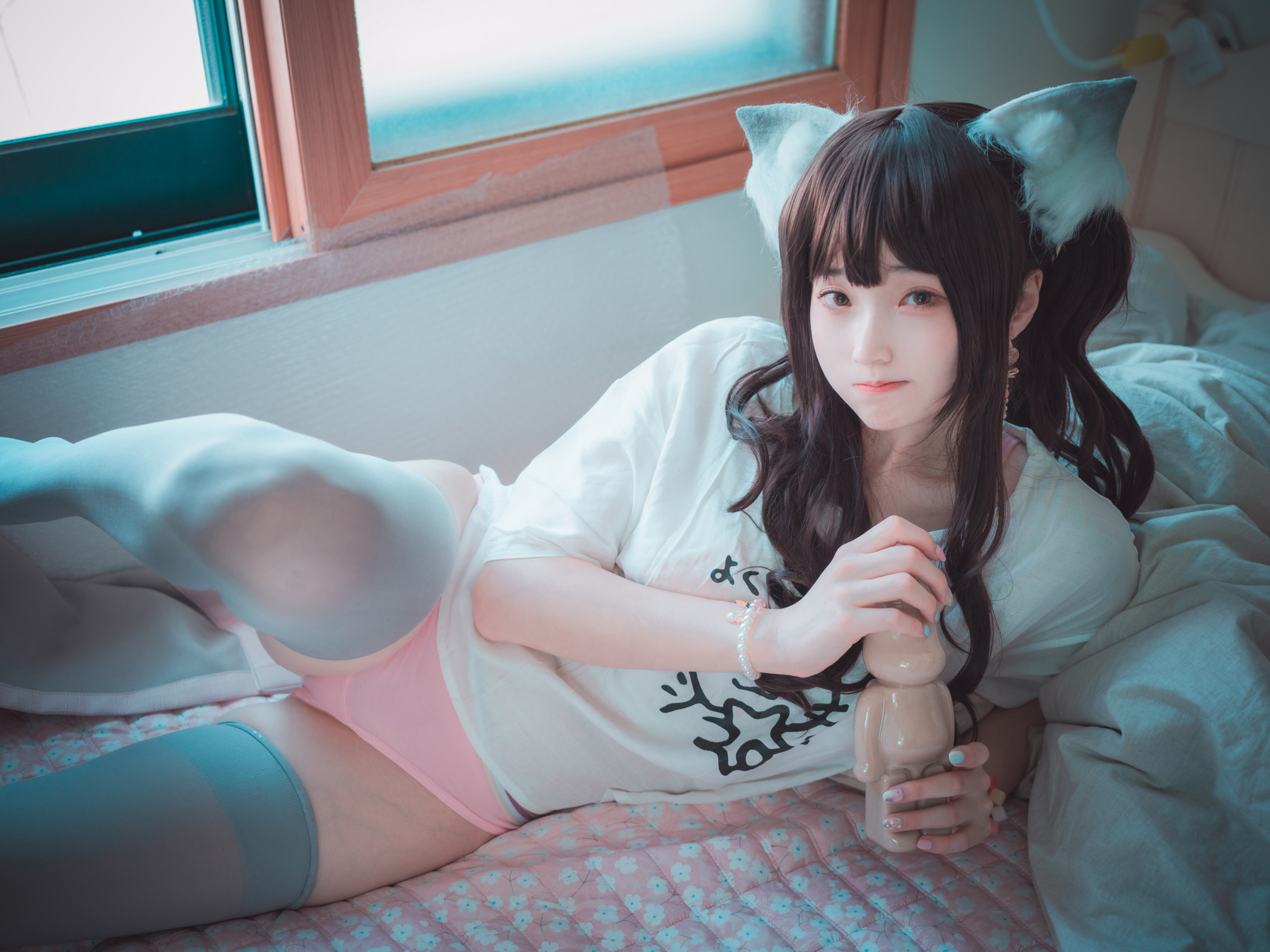 Bambi 밤비, [DJAWA] The cat I picked up turned into a girl Set.02