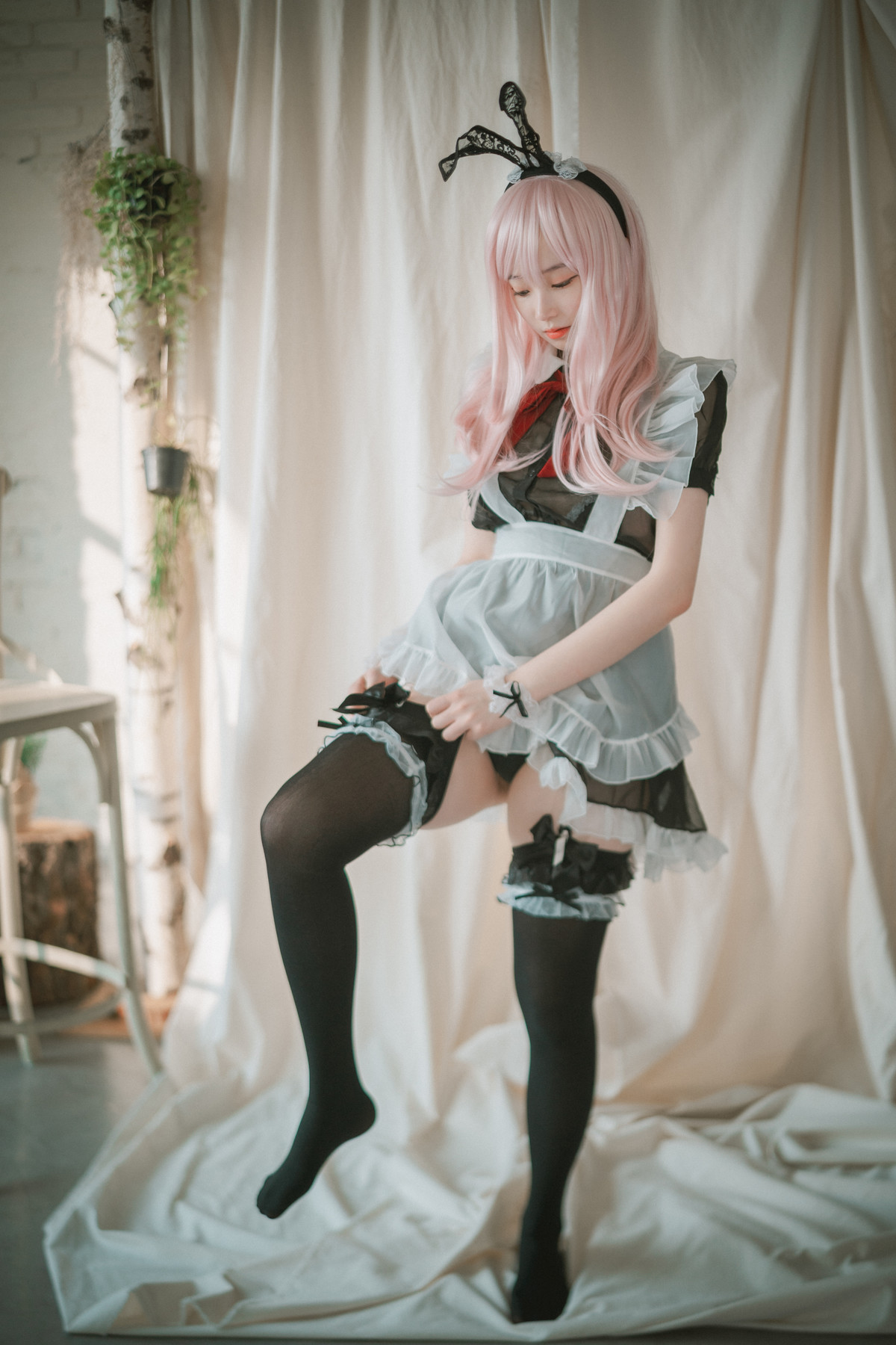 Bambi 밤비, [DJAWA] Sheer Bunny Maid