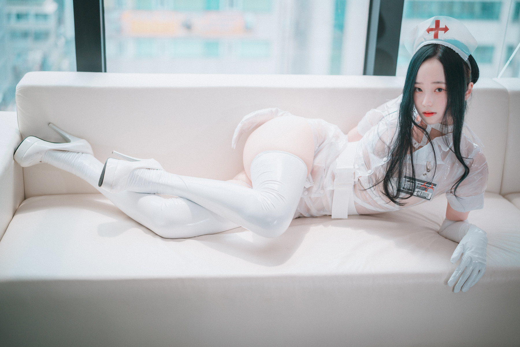 Bambi 밤비, [DJAWA] Nurse Nation (White ver) Set.01