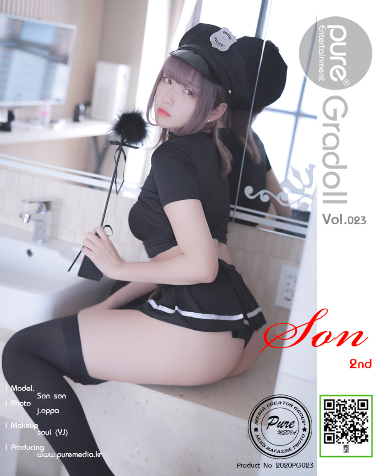 Sonson 손손, [PURE MEDIA] Vol.023 누드 디지털화보 Set.02