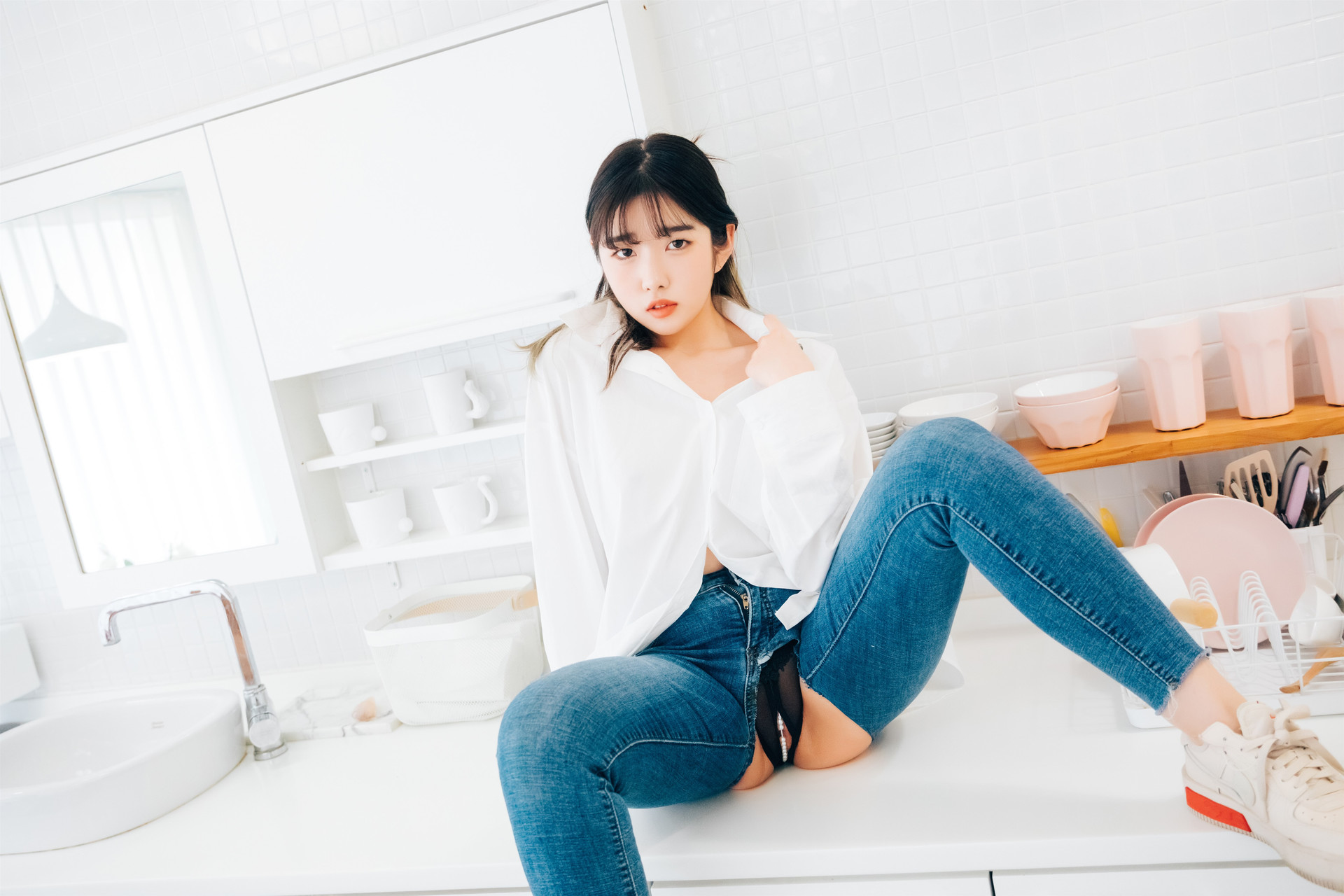 Sonson 손손, [Loozy] Nude Apron Set.01