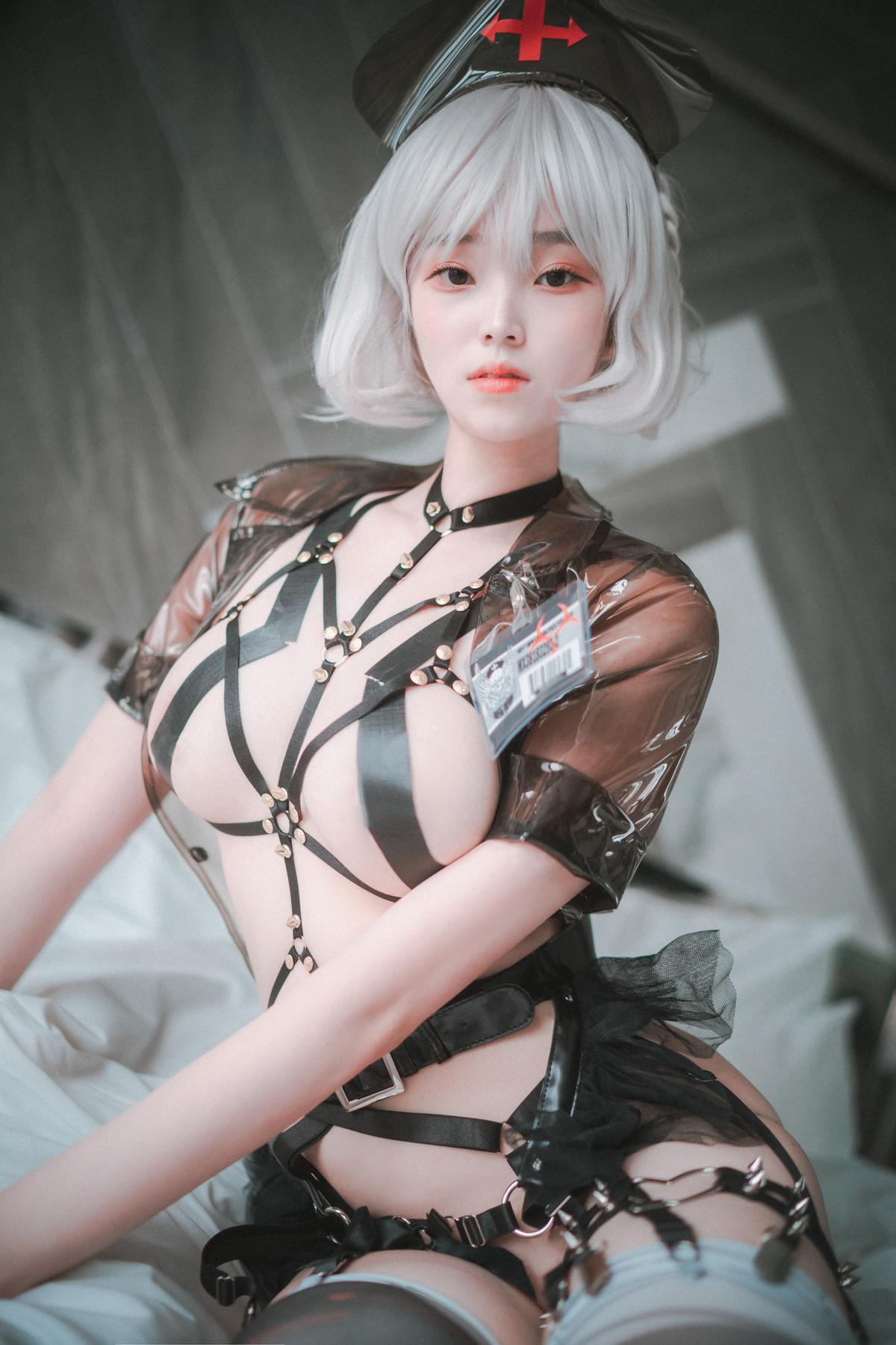 Bambi 밤비, [DJAWA] Nurse Nation (Black ver) Set.01