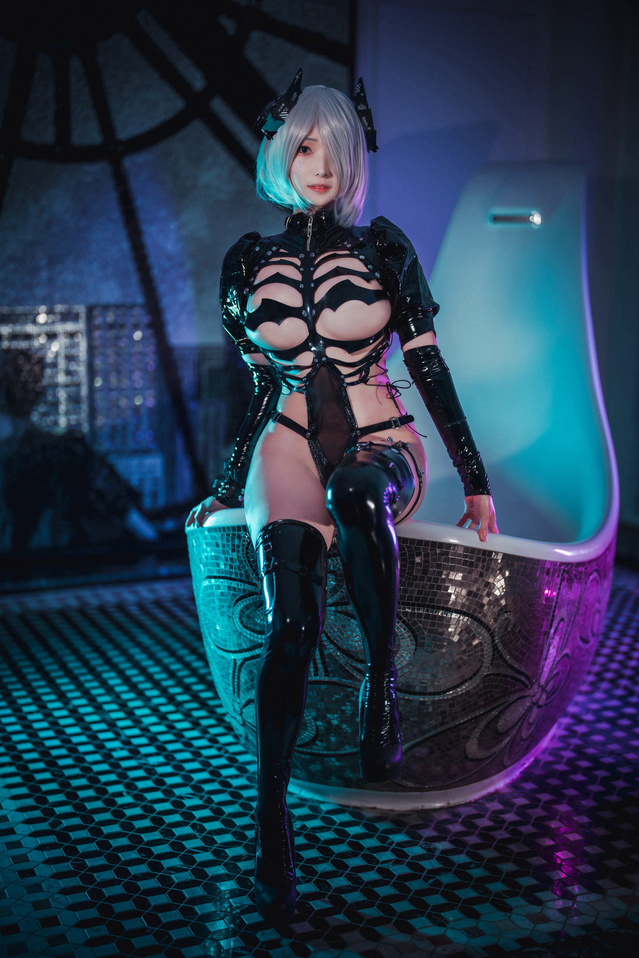 Bambi 밤비, [DJAWA] Succubus 2B Set.01