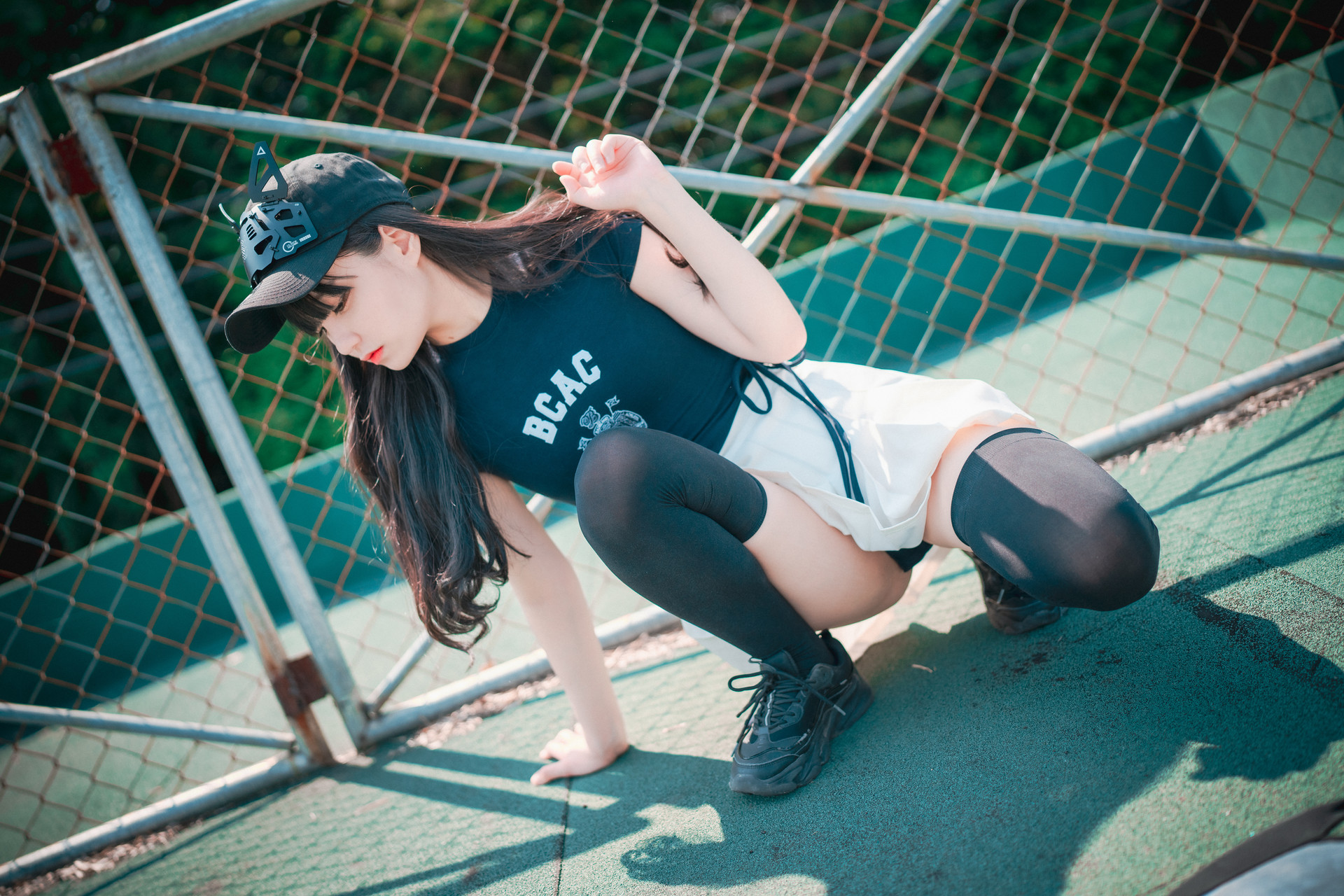 Jeong Jenny 정제니, [DJAWA] Classic Athletic Girl in Navy Blue Set.01