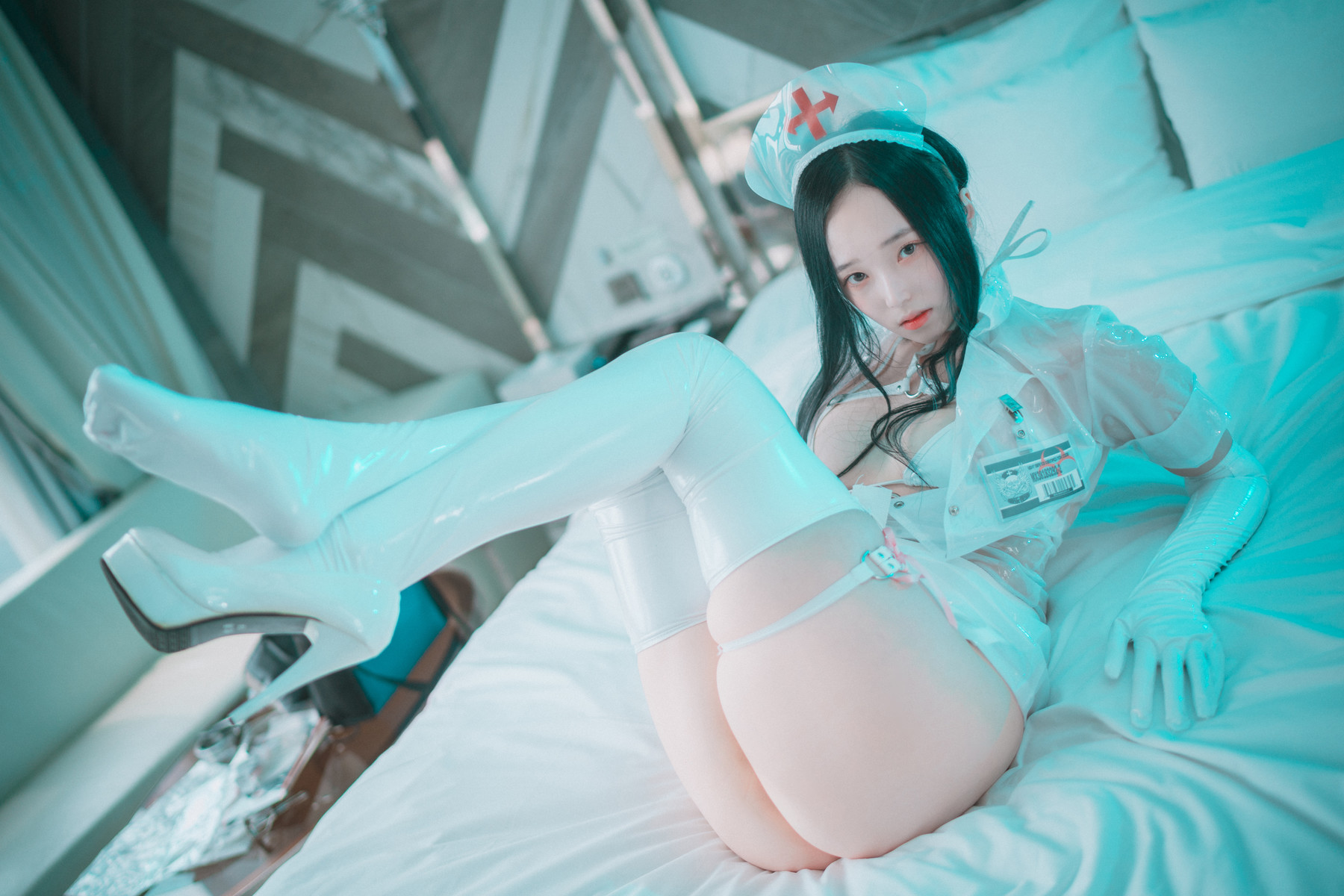 Bambi 밤비, [DJAWA] Nurse Nation (White ver) Set.01