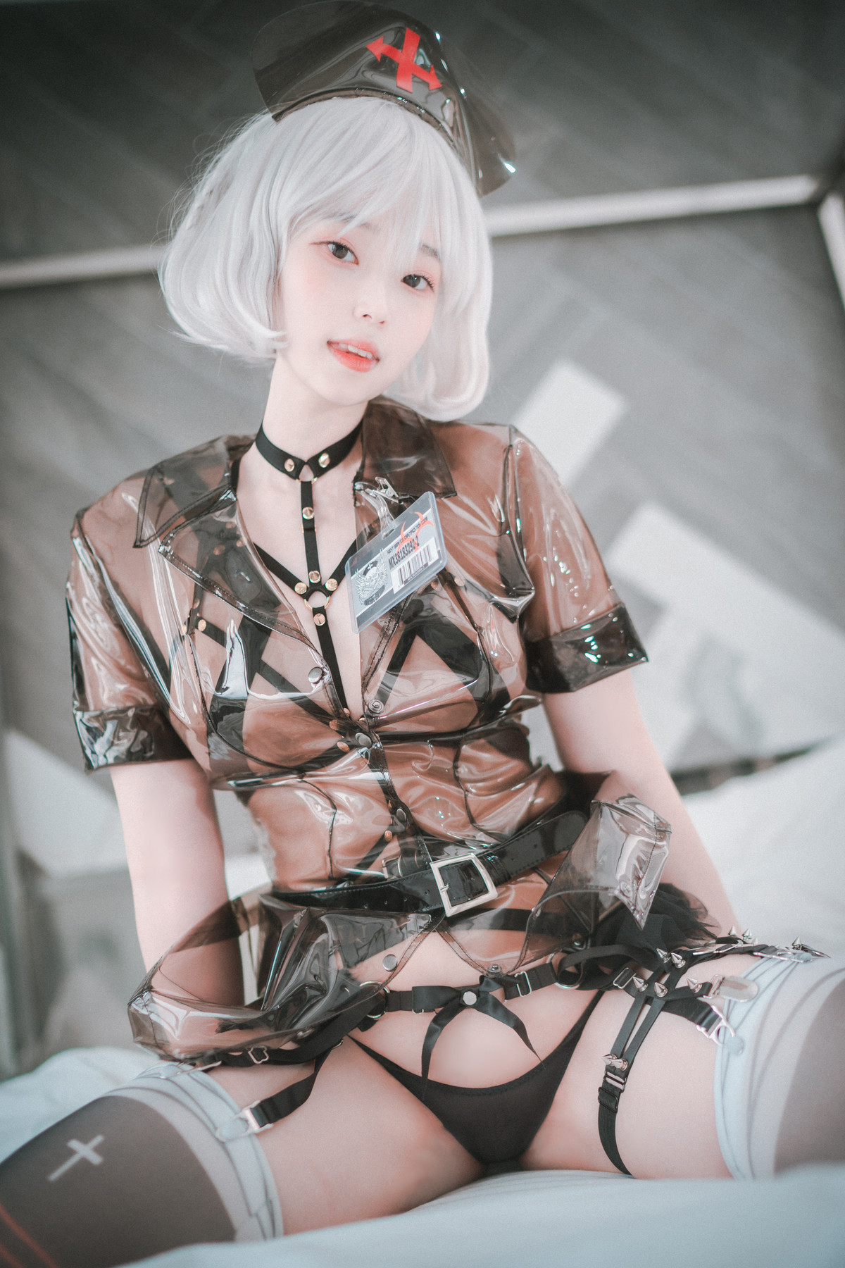 Bambi 밤비, [DJAWA] Nurse Nation (Black ver) Set.01