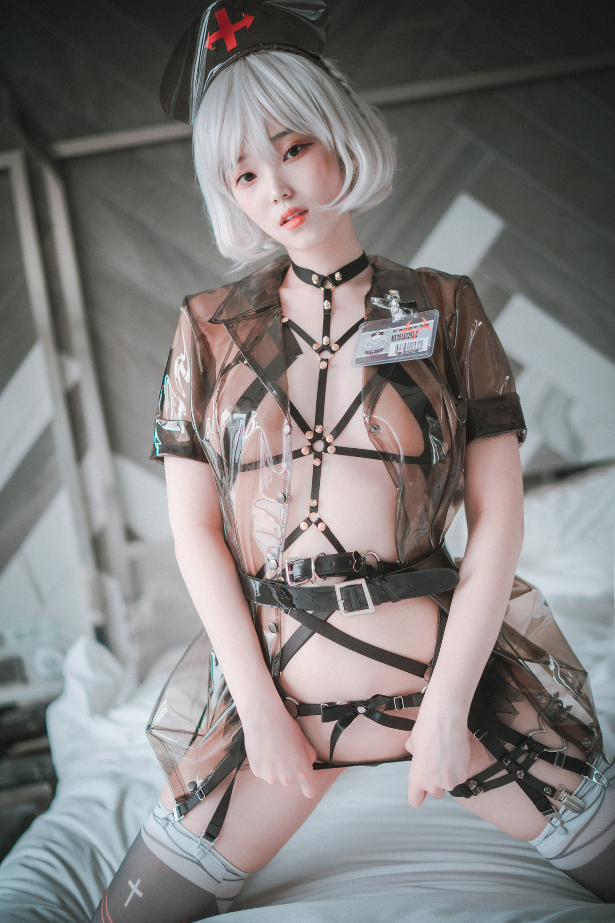 Bambi 밤비, [DJAWA] Nurse Nation (Black ver) Set.01