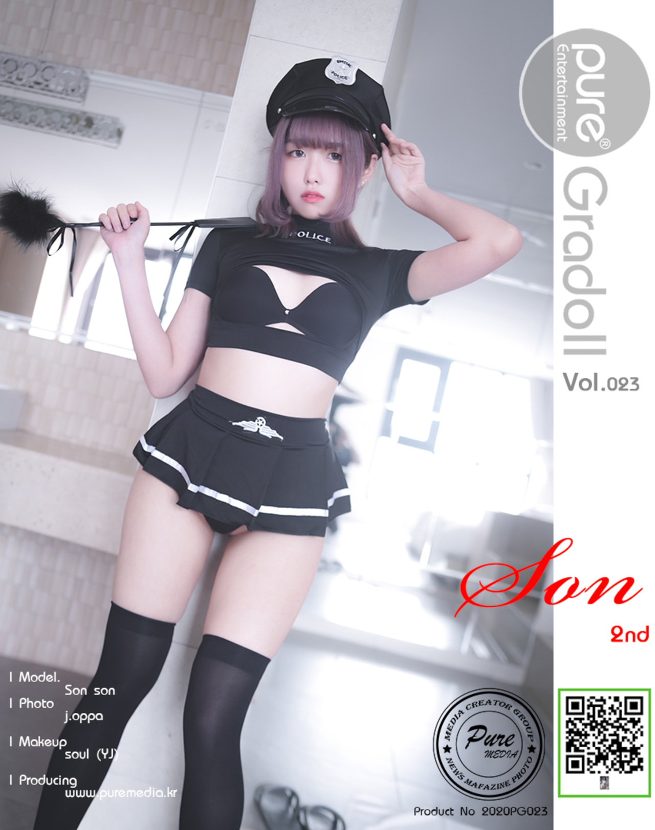 Sonson 손손, [PURE MEDIA] Vol.023 누드 디지털화보 Set.02