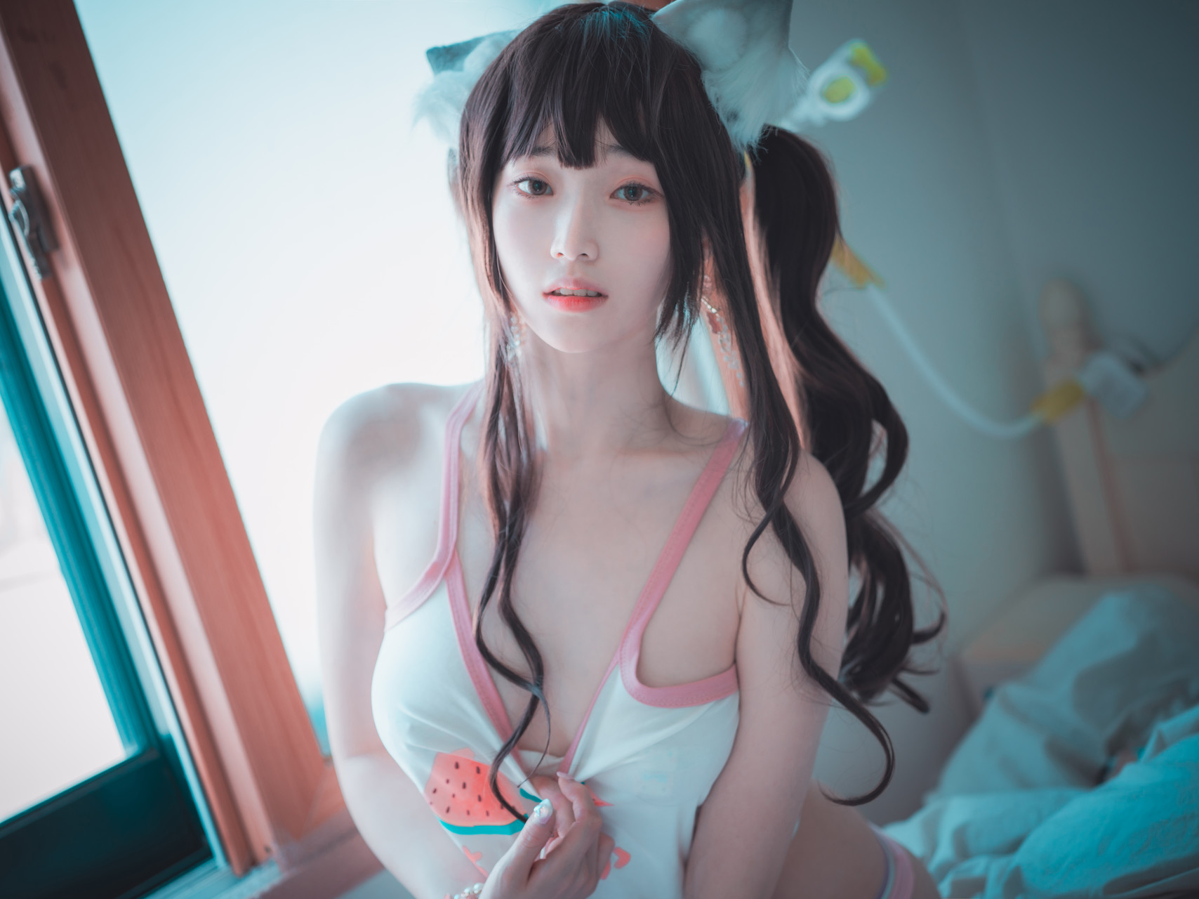 Bambi 밤비, [DJAWA] The cat I picked up turned into a girl Set.01