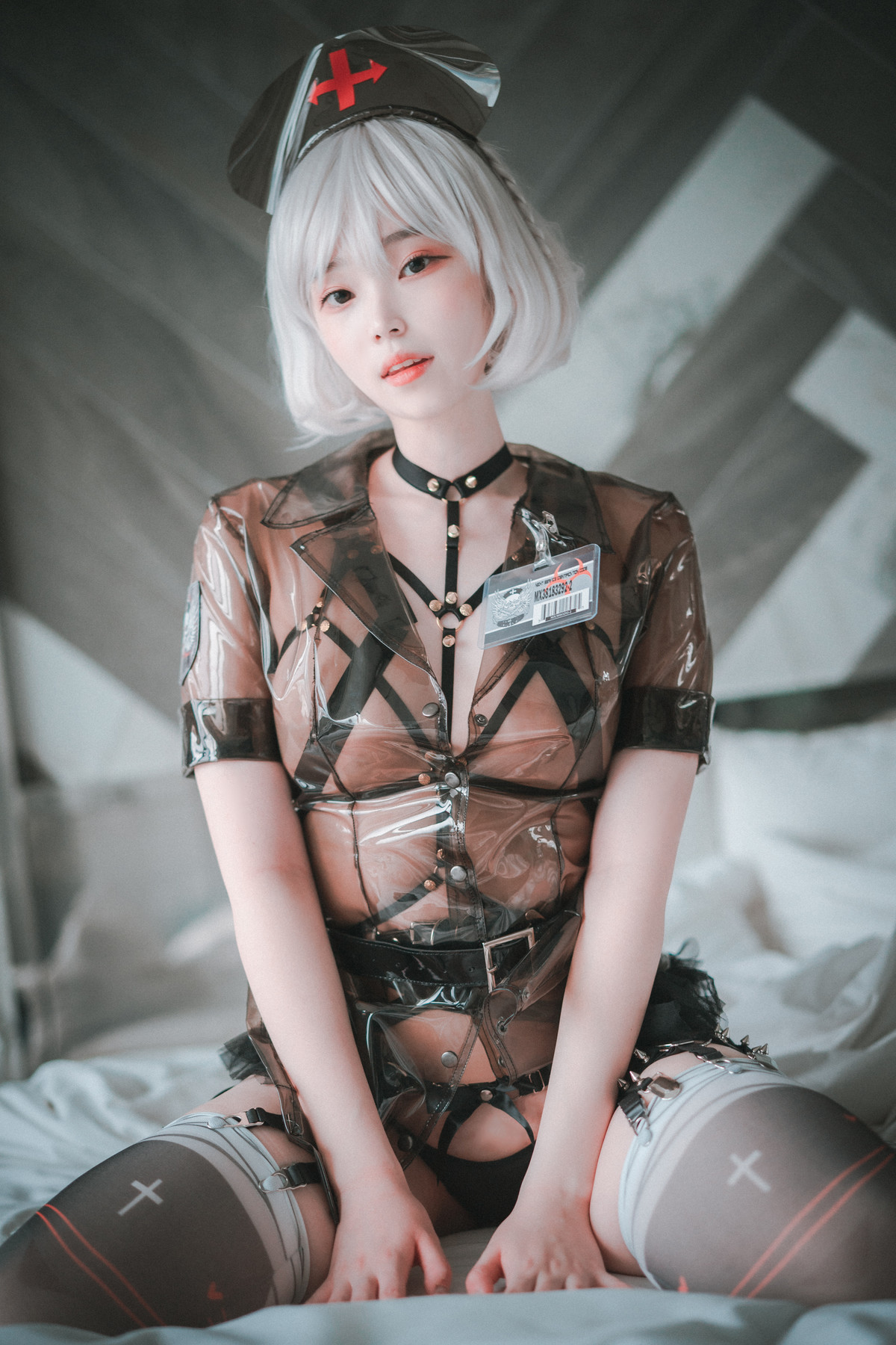Bambi 밤비, [DJAWA] Nurse Nation (Black ver) Set.01