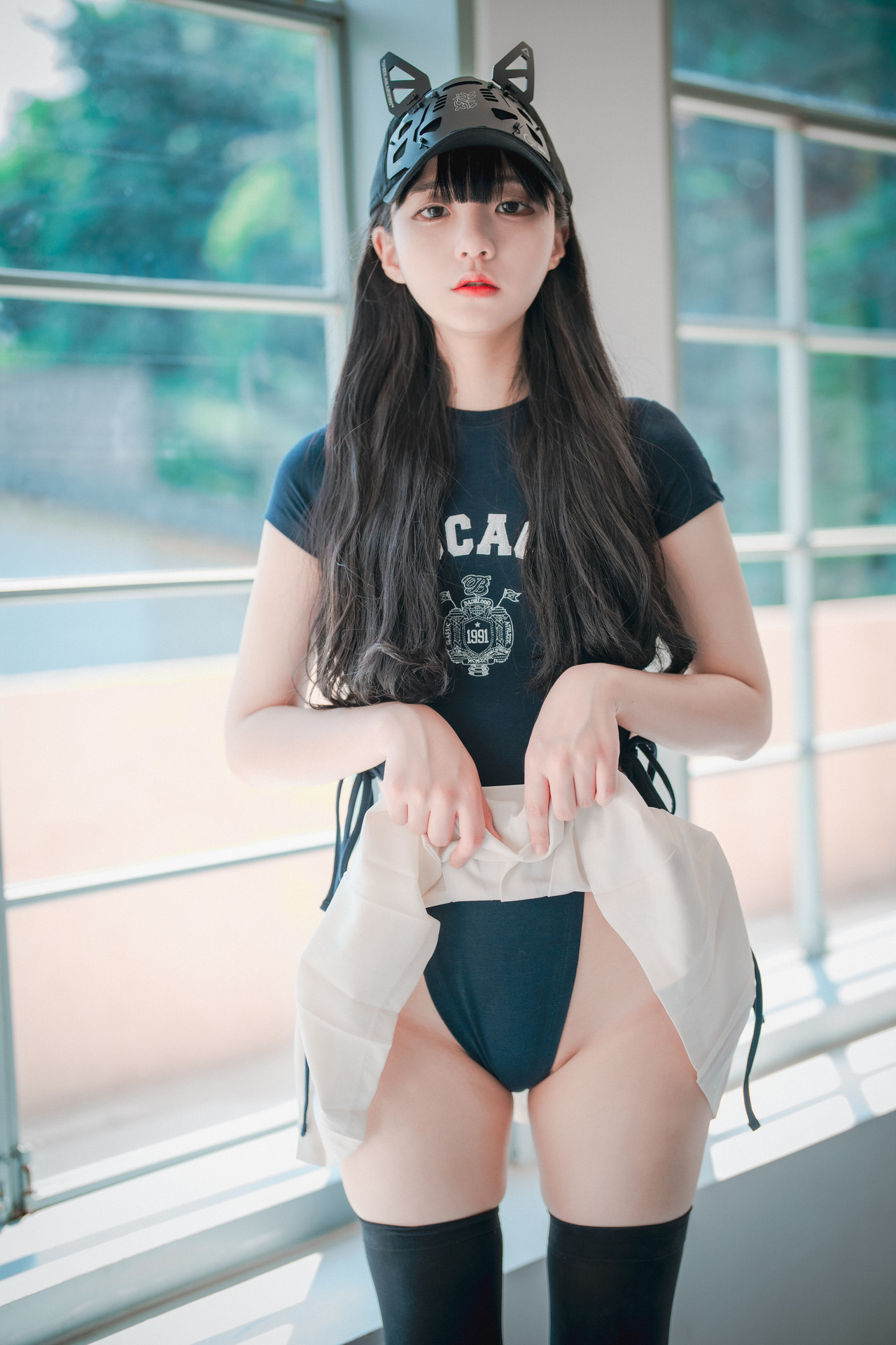 Jeong Jenny 정제니, [DJAWA] Classic Athletic Girl in Navy Blue Set.02