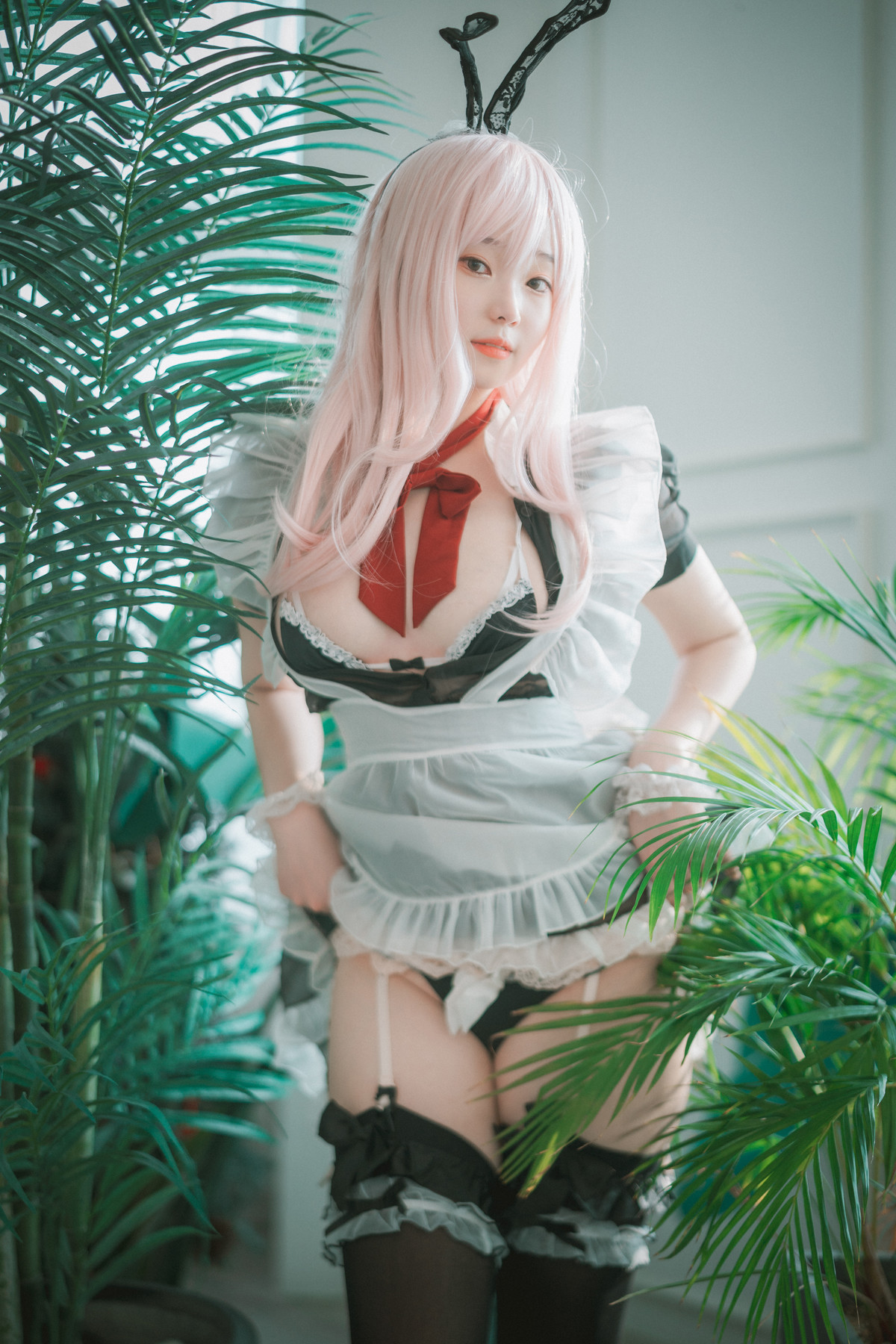 Bambi 밤비, [DJAWA] Sheer Bunny Maid