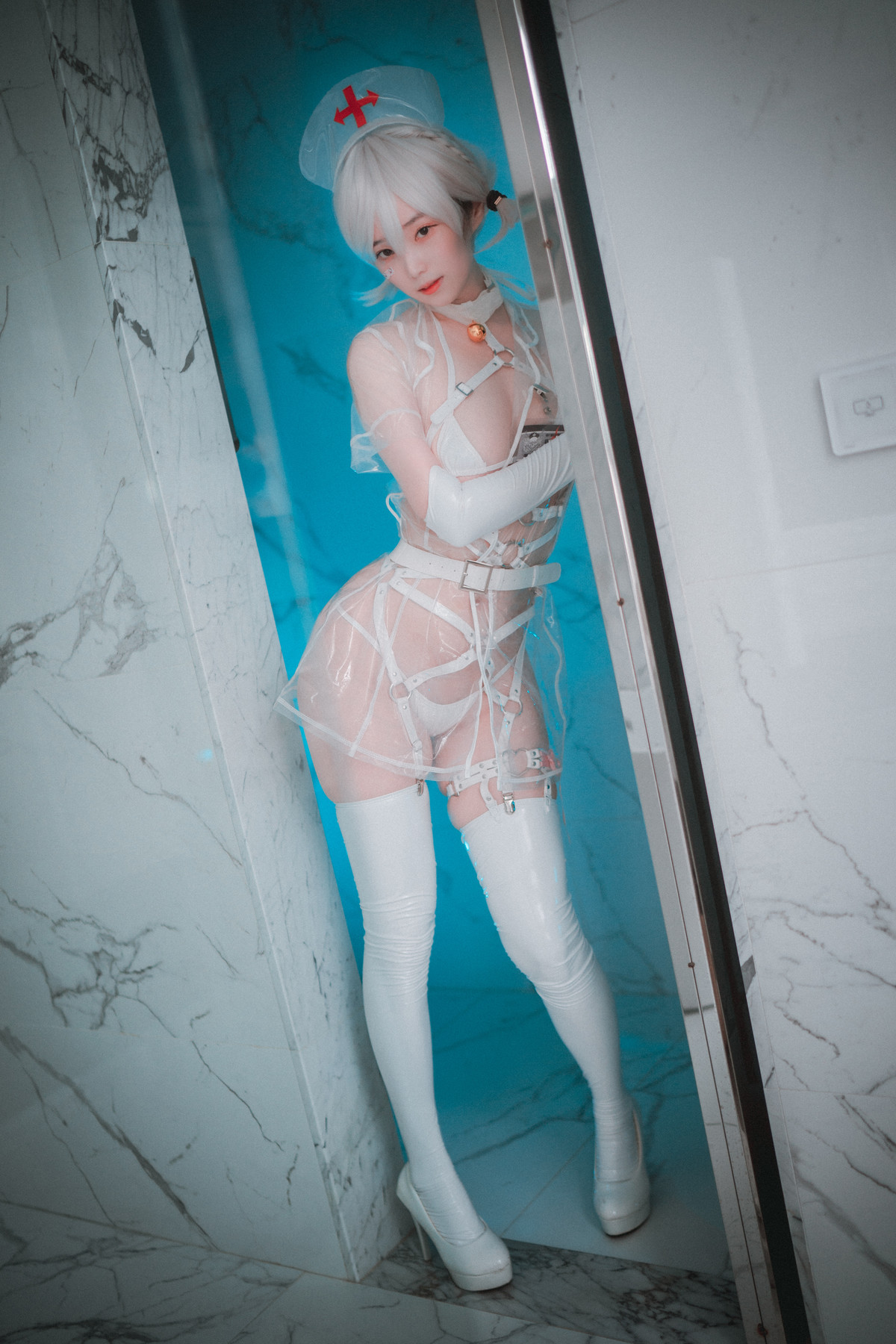Bambi 밤비, [DJAWA] Nurse Nation (White ver) Set.02